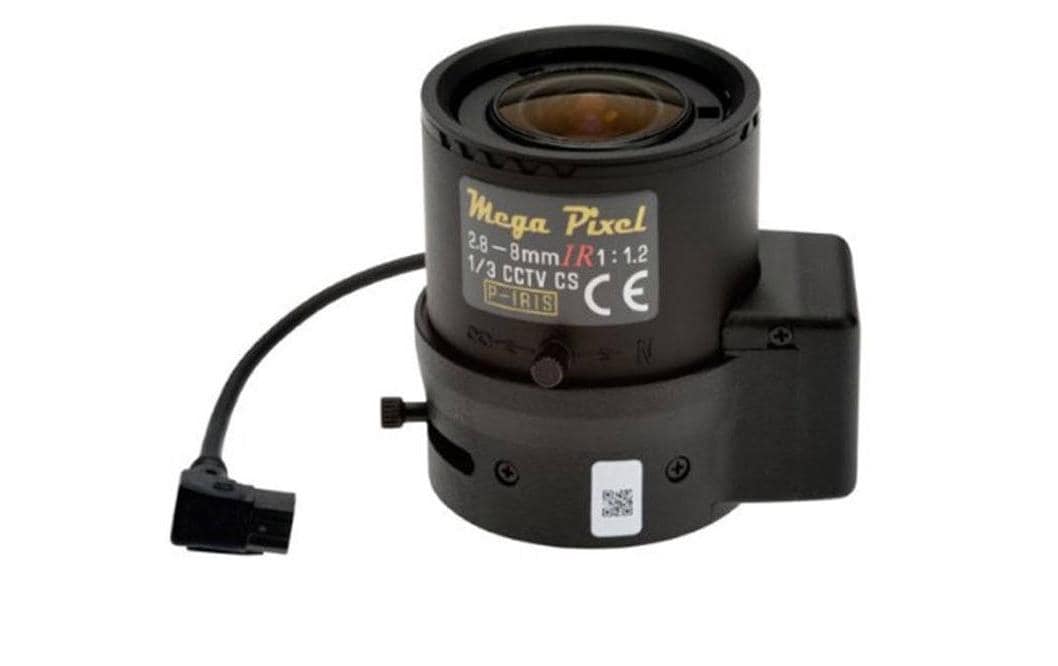 Axis 5800-671 Objektiv – CS-Mount – 2,8–8 mm f/1,2, P-Iris – für Q1604/14, P1355/57