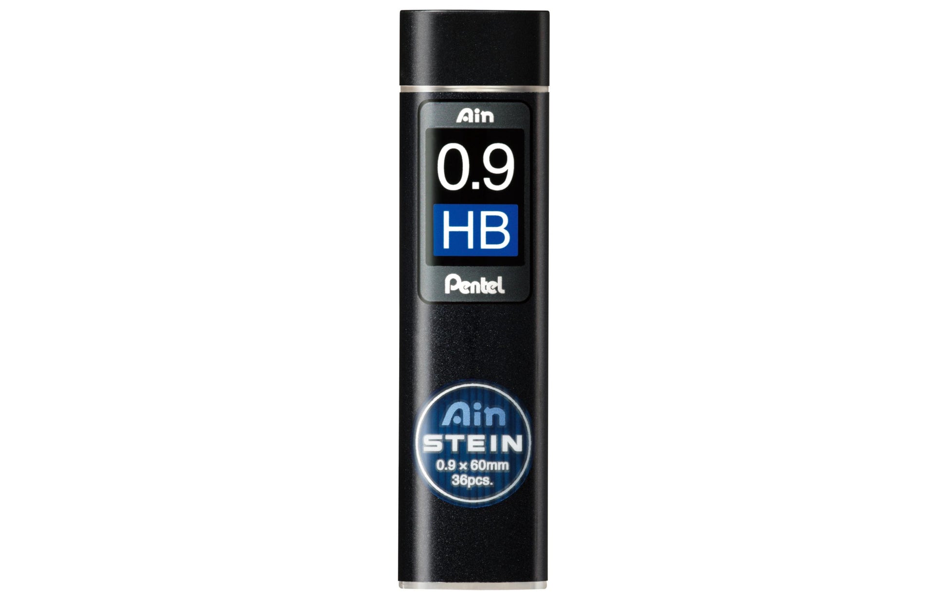 Pentel AinStein Bleistiftminen – Graphit, 0,9 mm, HB, 36 Stk.