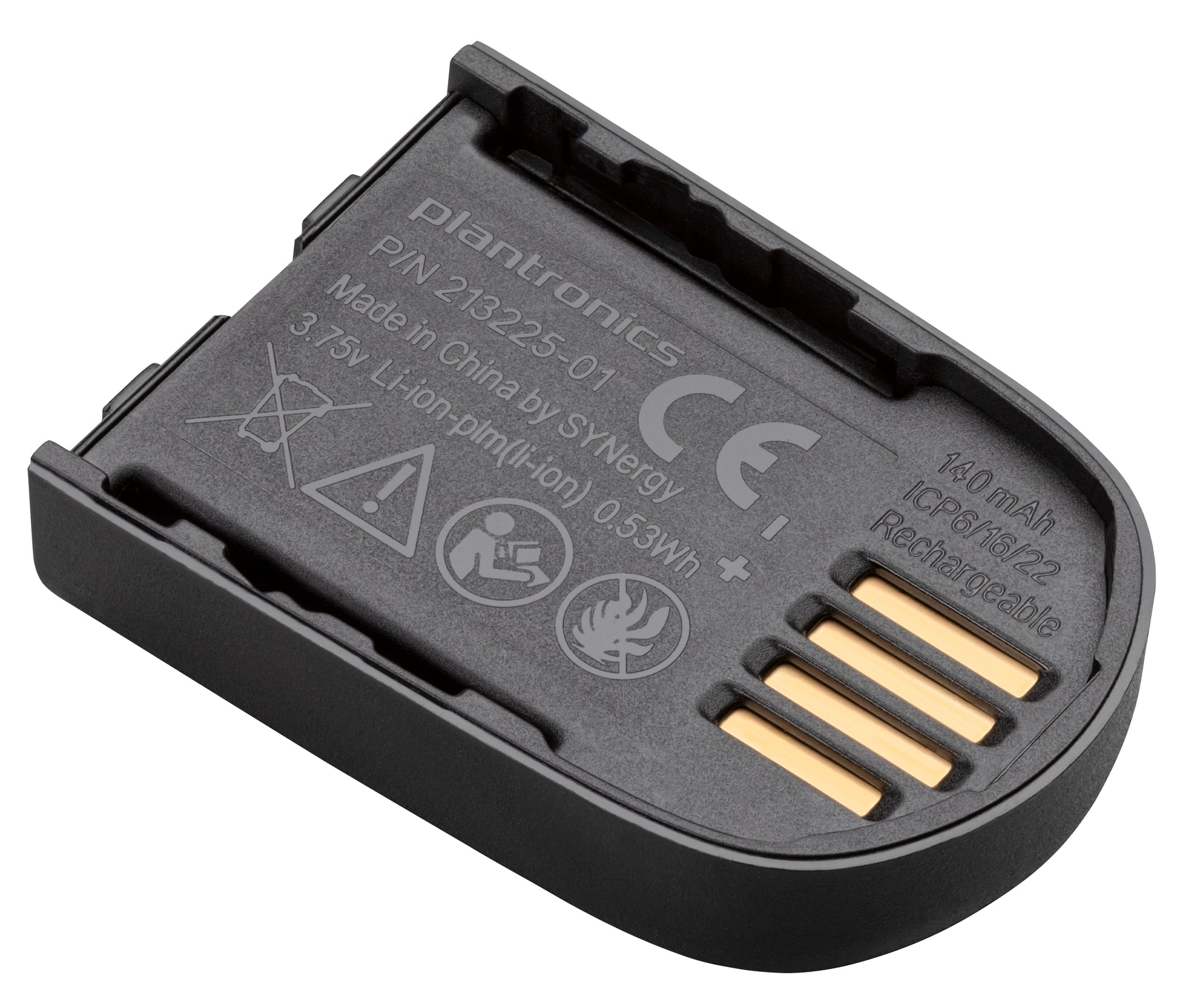 Poly Savi 8240/8245 – Batterie, 140 mAh, Schwarz, für Savi 8240/8245