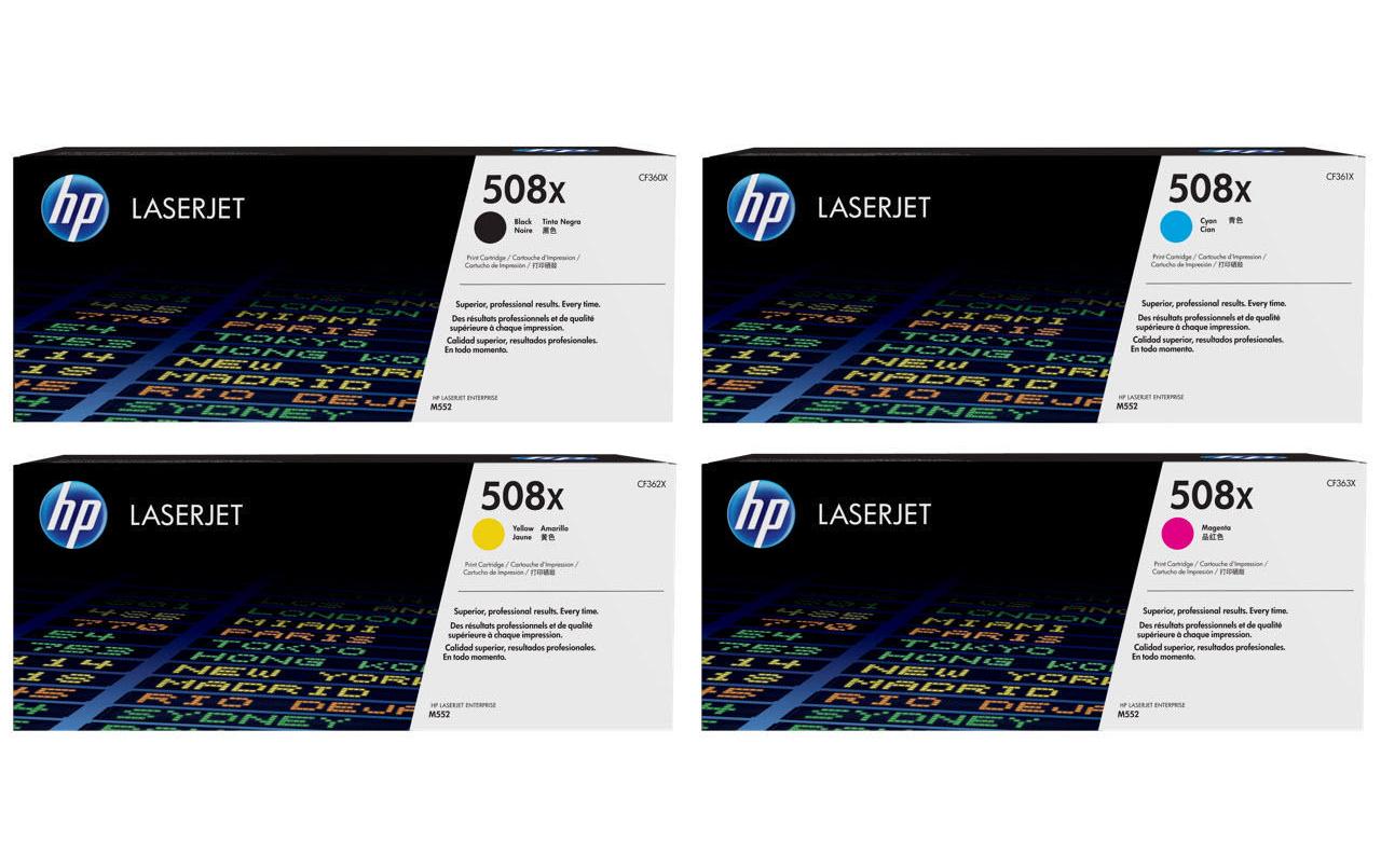 HP Toner-Multipack CF360X-CF363X – BK/C/M/Y, 9500 Seiten