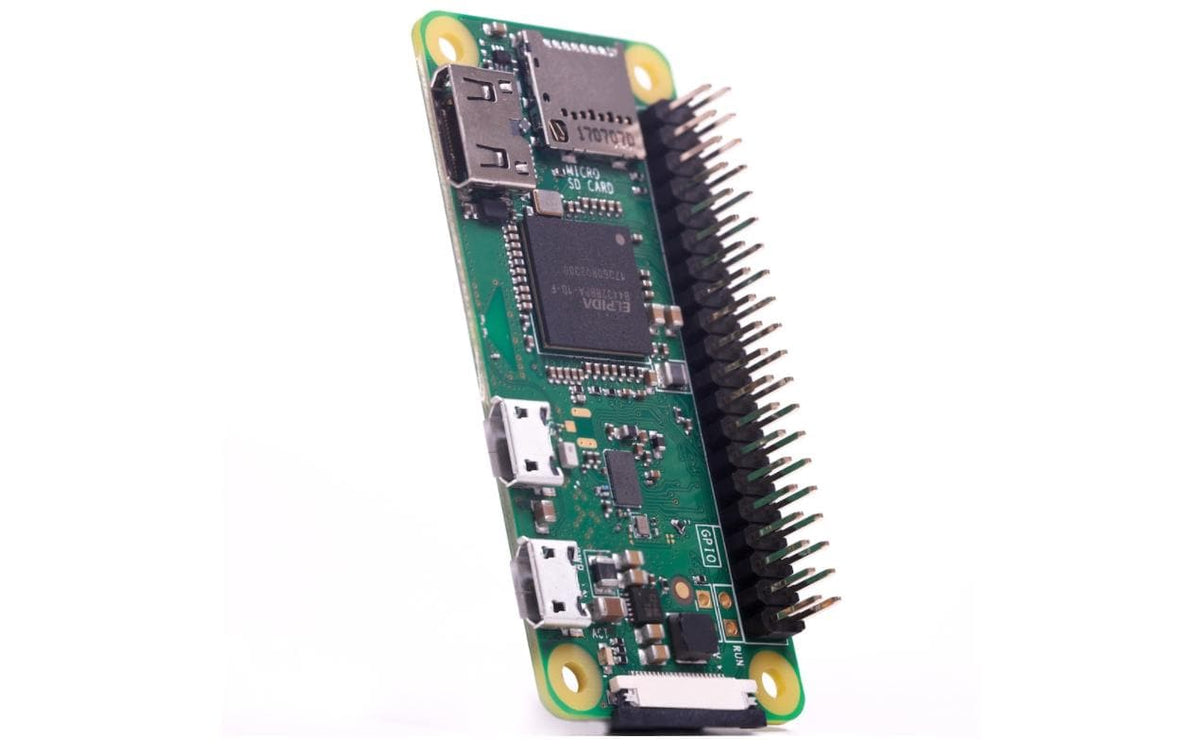 Raspberry Pi Zero WH – Mainboard – BCM2835, 65×30 mm, 512 MB