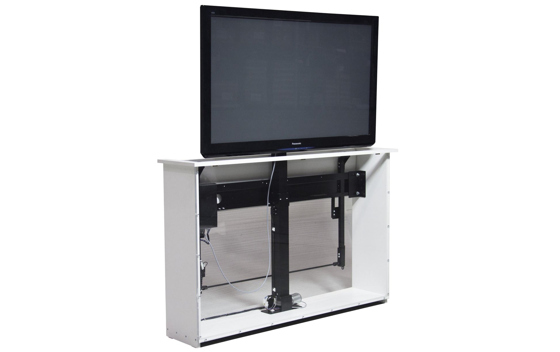 DSS TV Lift Premium 0515 – Wandhalterung, bis 57", VESA 700×600, bis 50 kg, motorisiert, schwarz