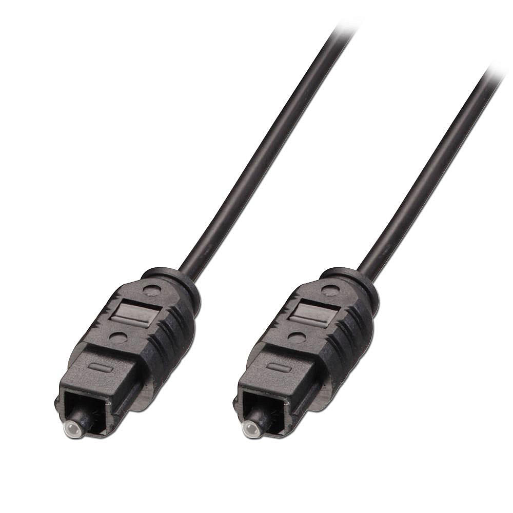Lindy Toslink-Audiokabel Toslink (Stecker) auf Toslink (Stecker) – 5 m, S/PDIF, schwarz