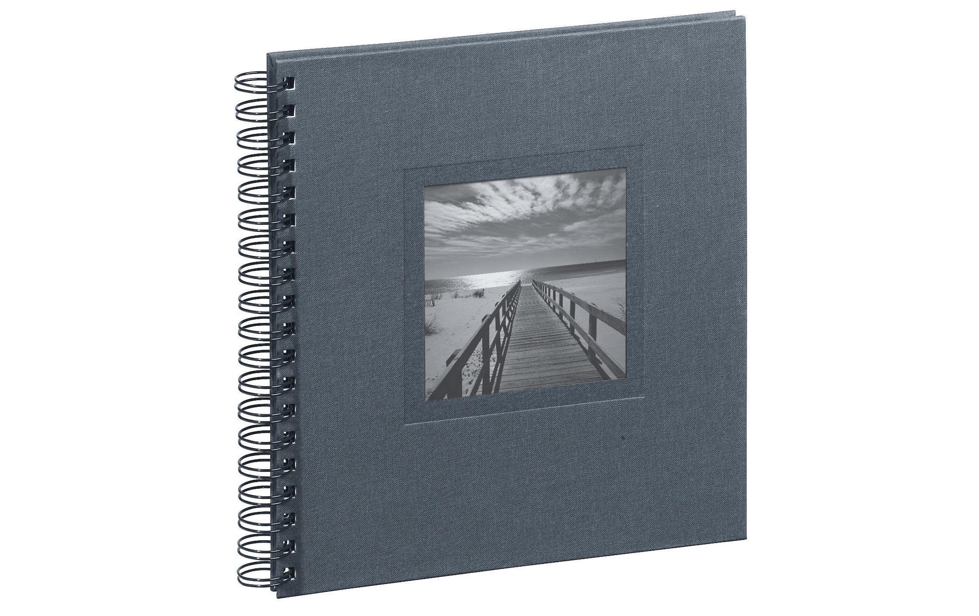 Pagna Fotobuch, Spiralbindung, 50 Seiten, 25 × 25,5 cm, Karton, Grau