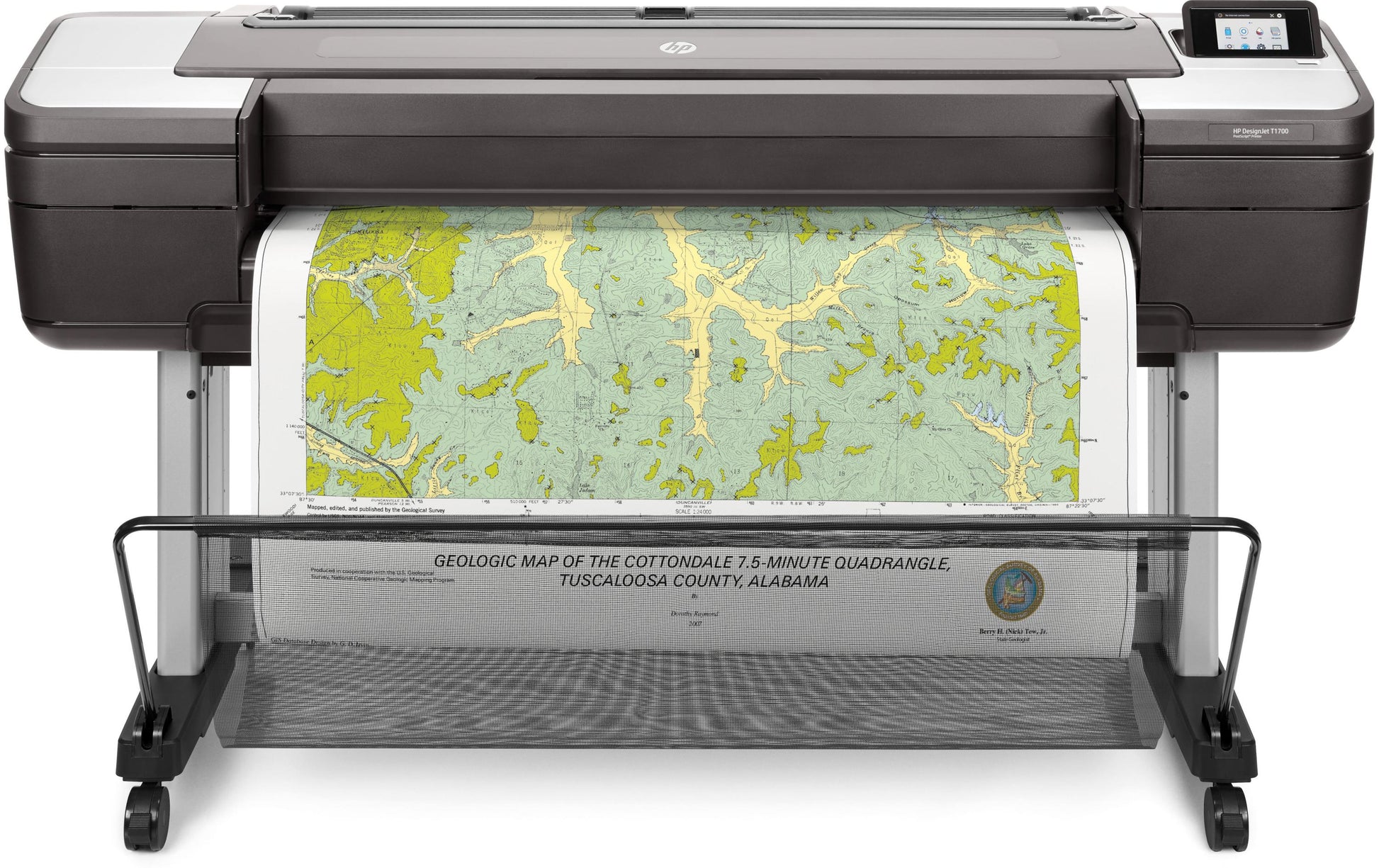 HP DesignJet T1700 – Grossformat-Plotter, 44" (1'118 mm), A0, LAN, WLAN, PostScript