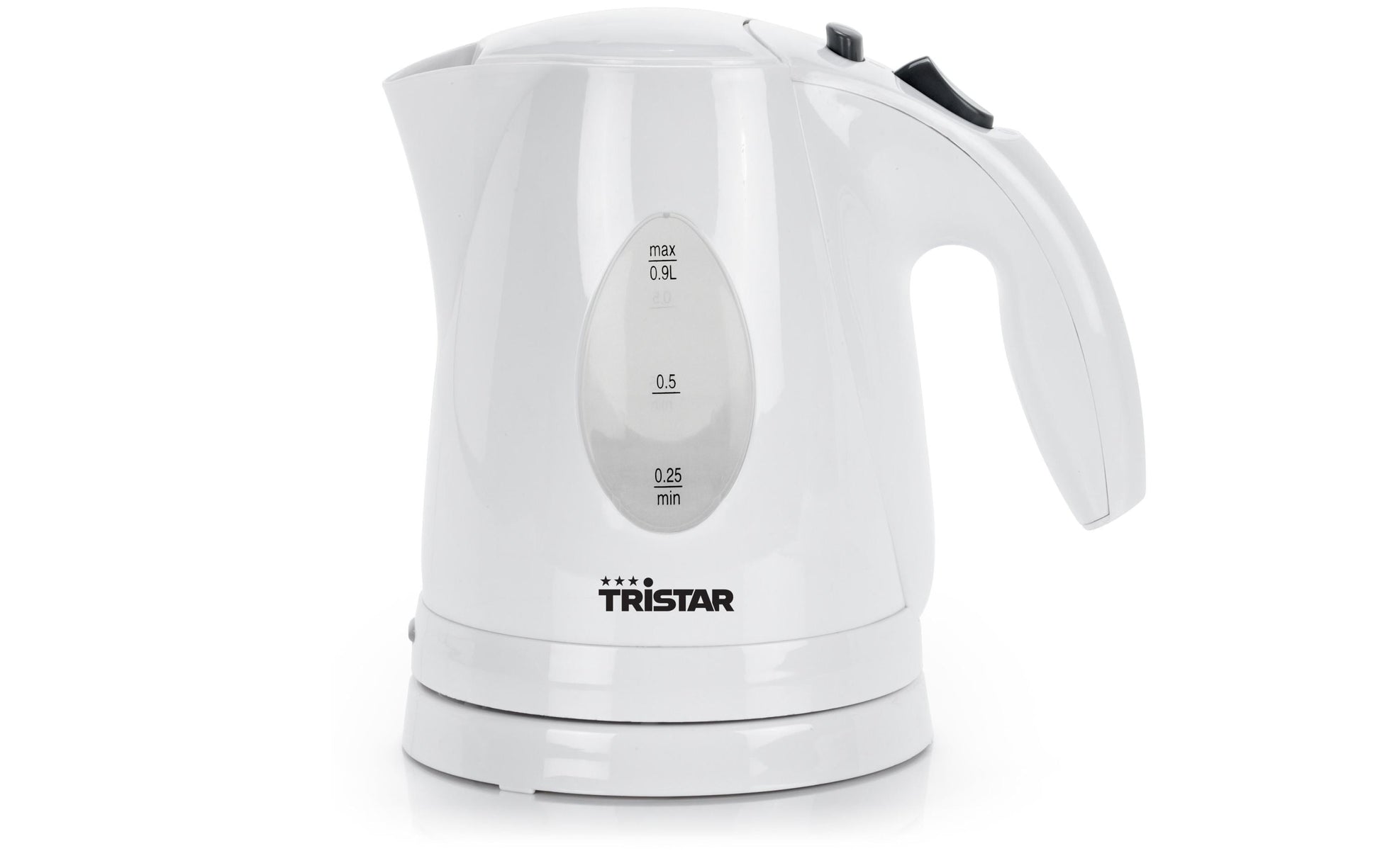 Tristar Wasserkocher – 0,9 l, Kunststoff, Weiss, WK-1331