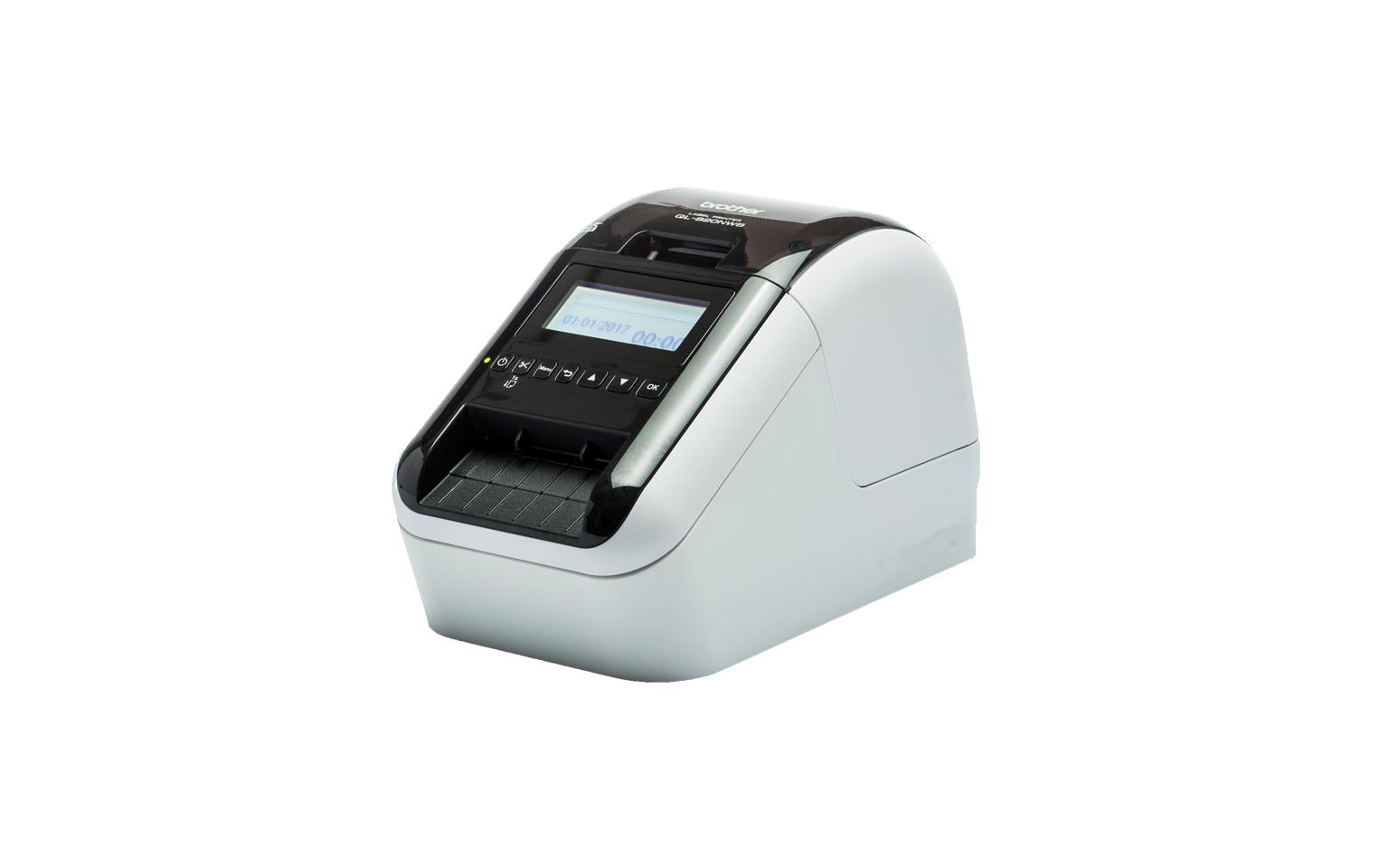 Brother DYMO LabelWriter QL-820NWB – Etikettendrucker, Thermodirekt, für DK-Rollen, WLAN, Bluetooth, 300 × 600 dpi