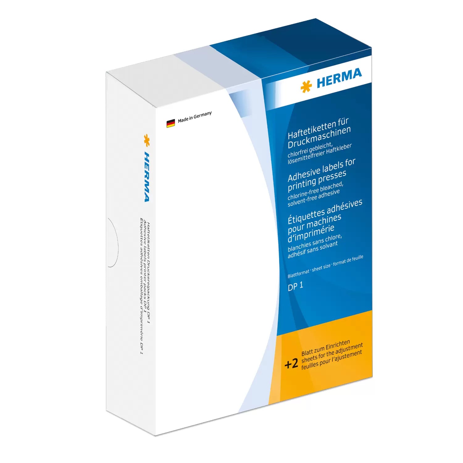 HERMA Haftetiketten, 52 mm × 100 mm, weiss, Papier, stark haftend, 1000 Etiketten