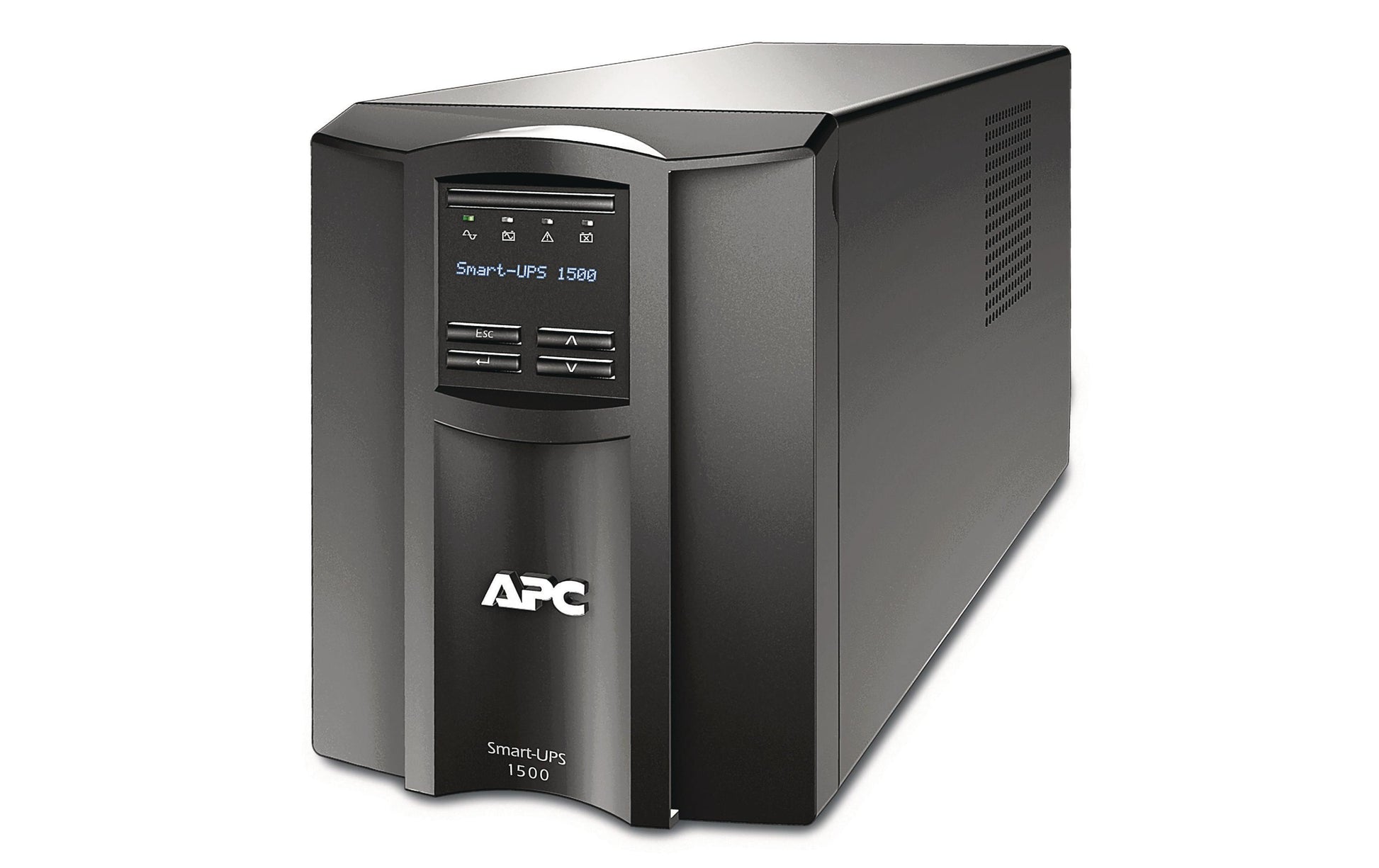 APC Smart-UPS SMT1500IC – USV Line-Interaktiv, 1,5 kVA/1000 W, Tower, 8× IEC (C13), VRLA, SmartConnect, LCD