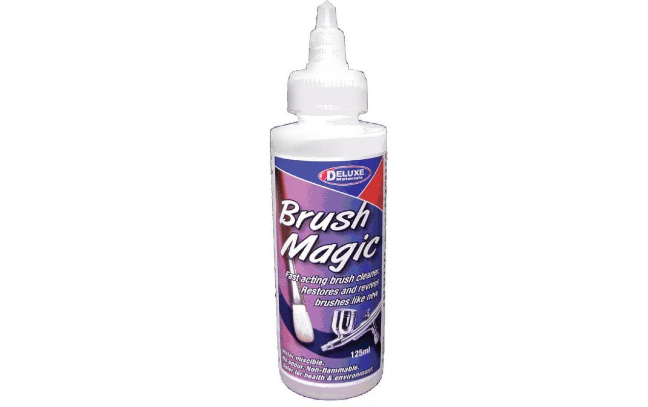 Deluxe Materials Pinselreiniger – flüssig, 125 ml, transparent, für Kunststoff