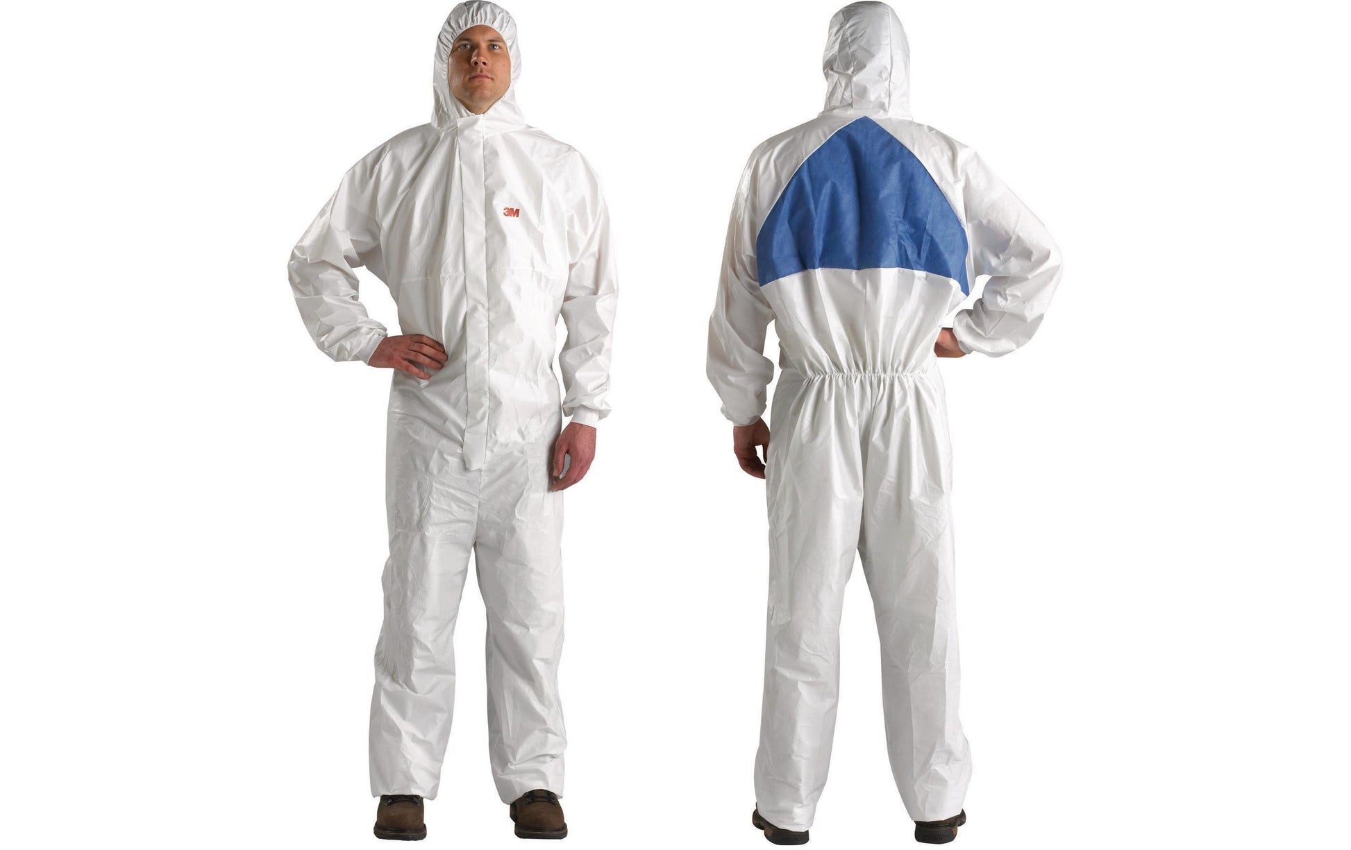 3M Schutzanzug – XL – Weiss, Einweg, mit Kapuze, CE