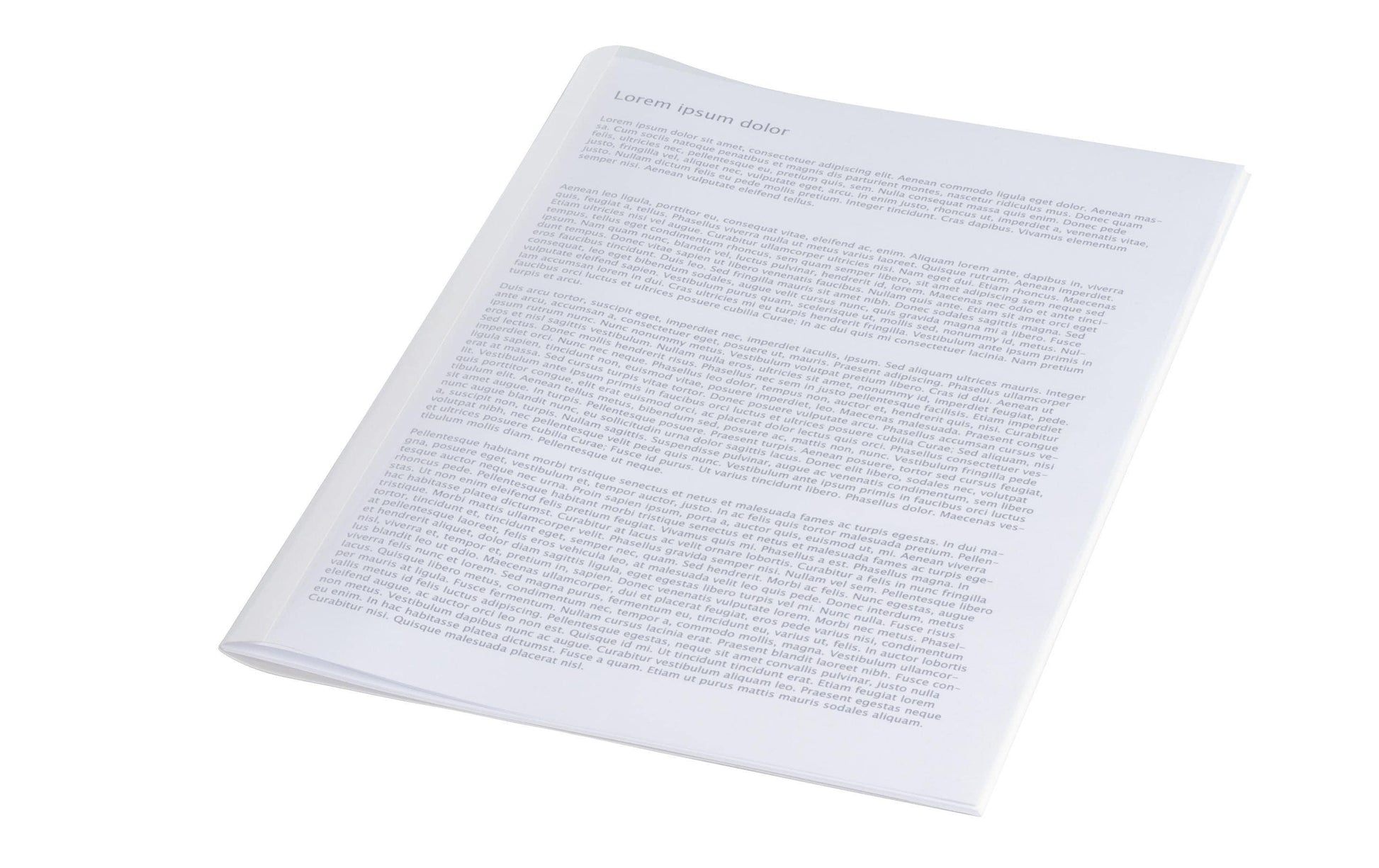Fellowes Thermo-Bindemappen – Ø 15 mm, weiss, PVC – 50 Stk.