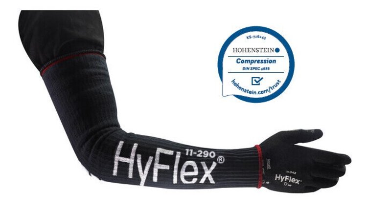 Ansell Armschutzhülle HyFlex 11-290, breit – 45,7 cm, Kevlar, 15 Gauge