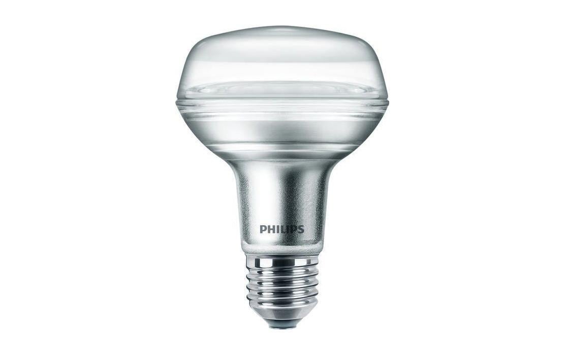 Philips Leuchtmittel Reflektor E27 – Warmweiss 2700 K, 345 lm, 4 W, 36°