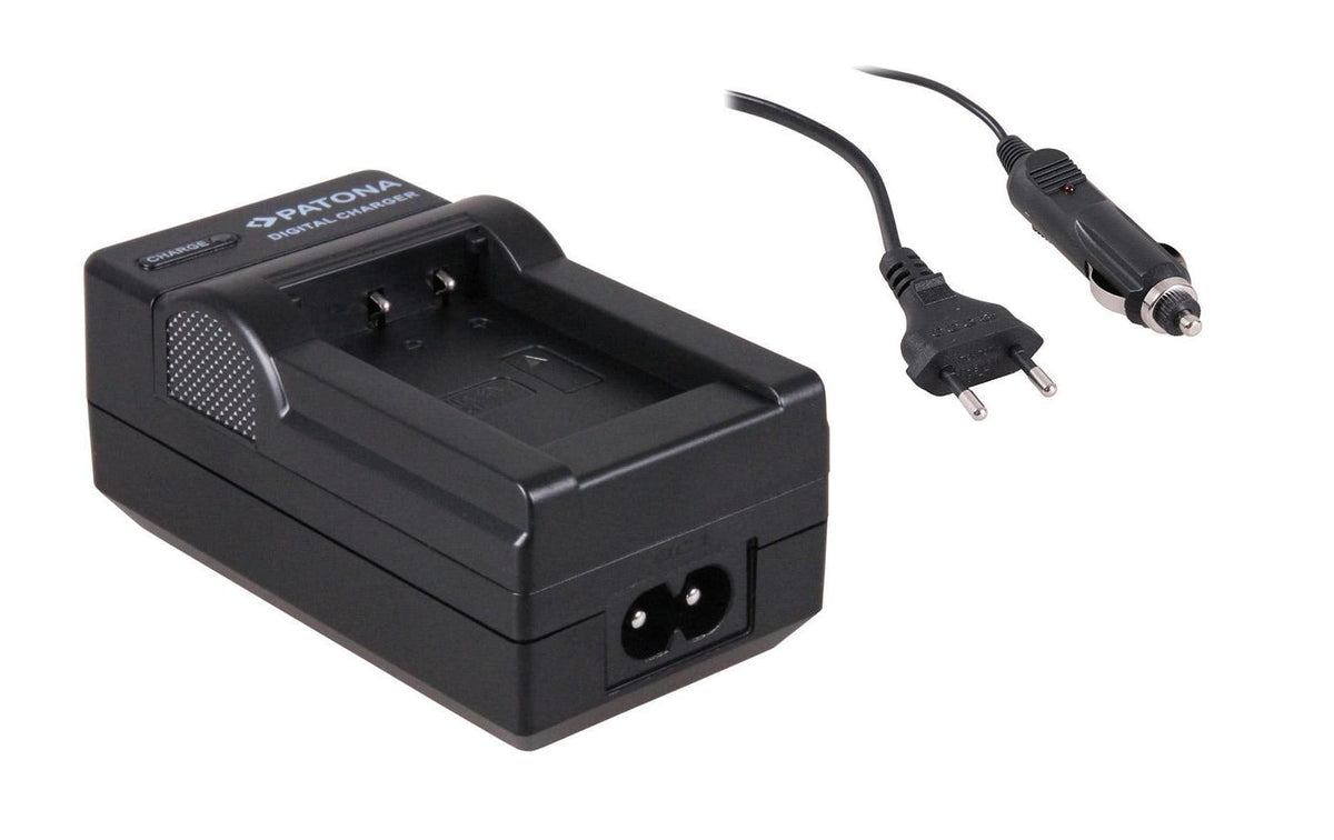 Patona 2in1 Ladegerät – NP-BX1, Sony, Batterieladegerät für Auto und Innenbereich