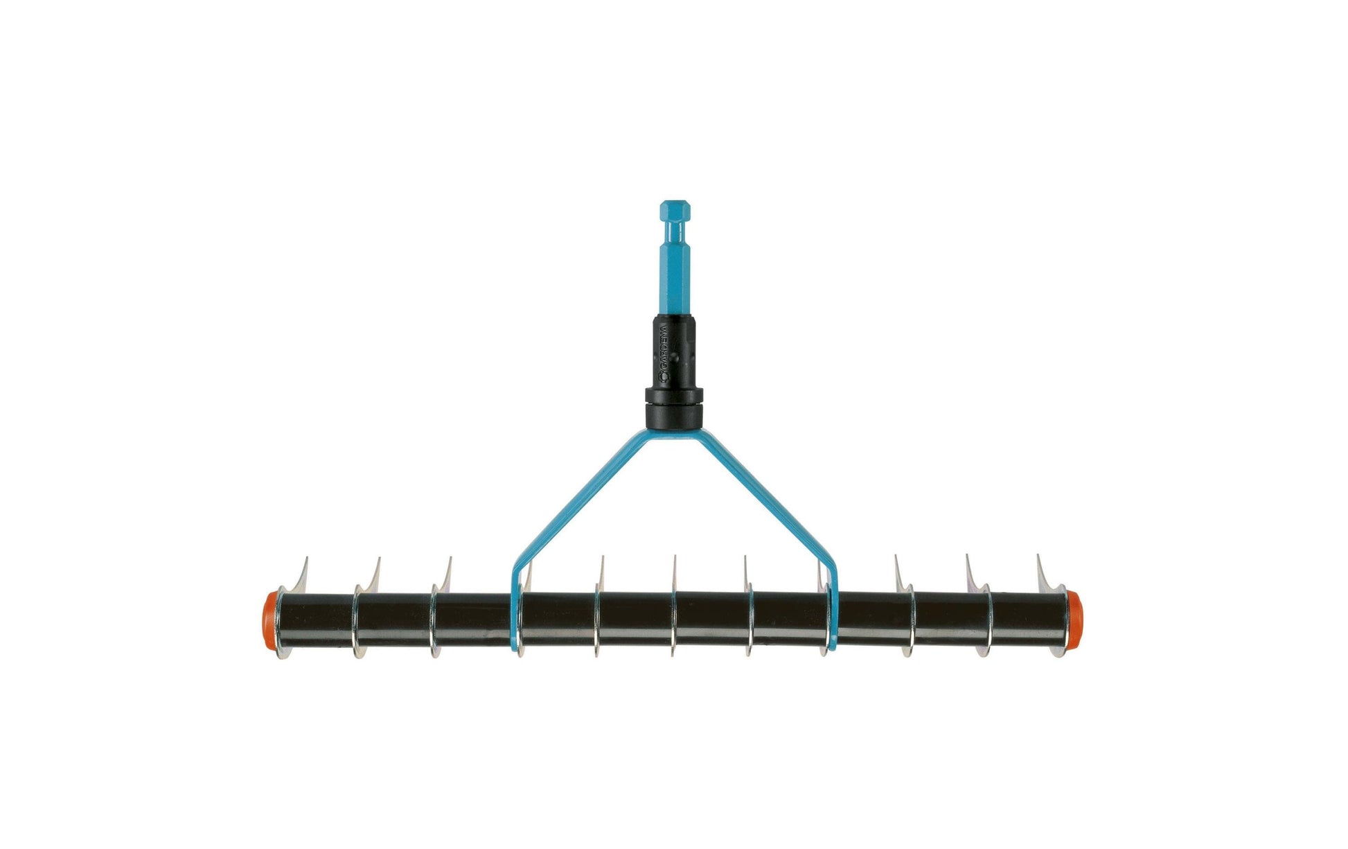 Gardena 3391-20 Rasenlüfter – Arbeitsbreite 350 mm, 11 Zähne – für combisystem-Stiele – Zahnmaterial Stahl
