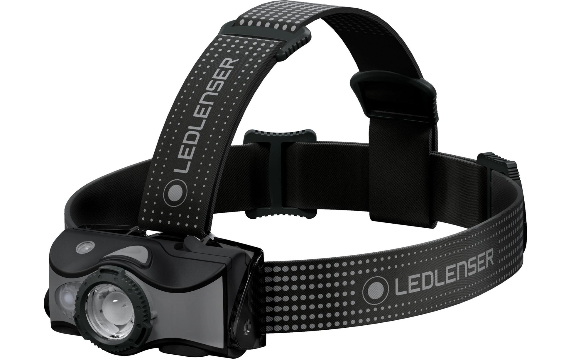 Ledlenser Stirnlampe MH7 – 200 lm, 200 m, IP54, Laufzeit 40 h – Grau