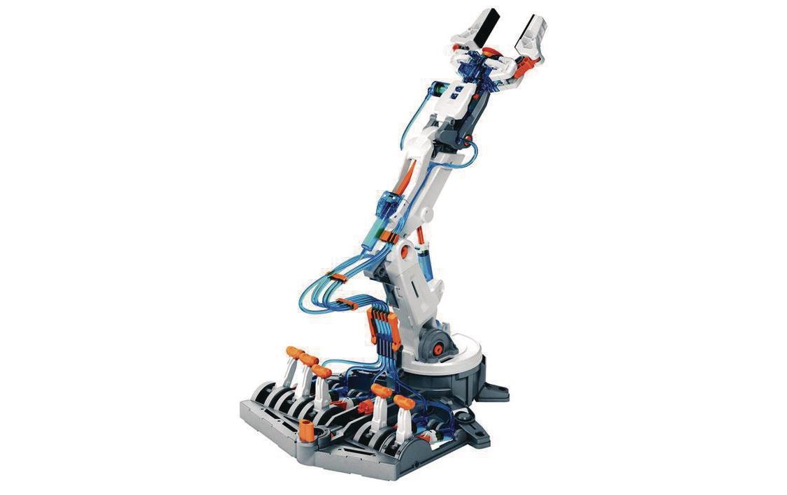 Velleman Experimentier-Bausatz – KSR12 Hydraulischer Roboterarm, ab 14 Jahren