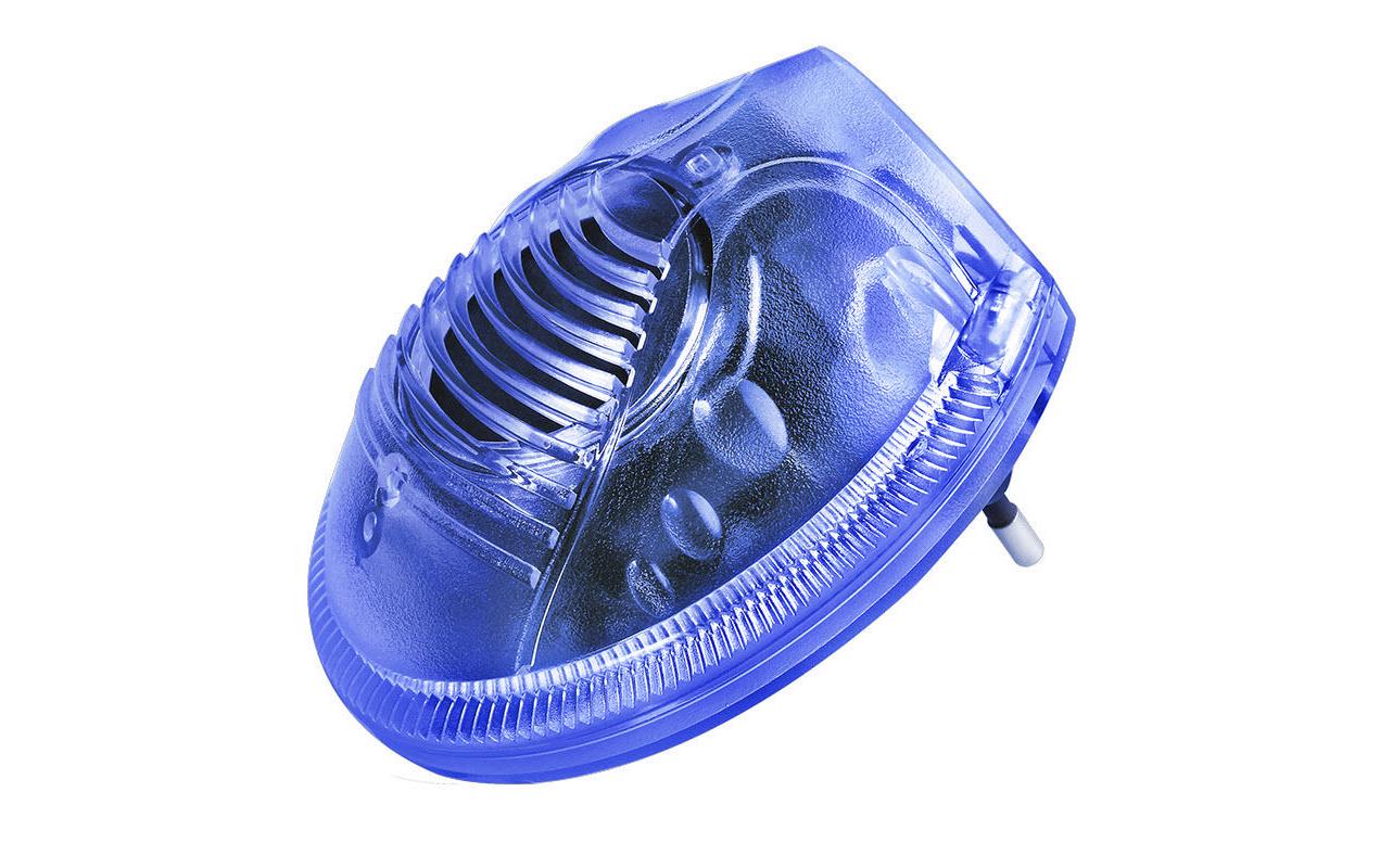 Sonnenkönig Insektenfalle – 8,1 × 7,4 cm – blau – für Spinnen, Schaben, Fluginsekten