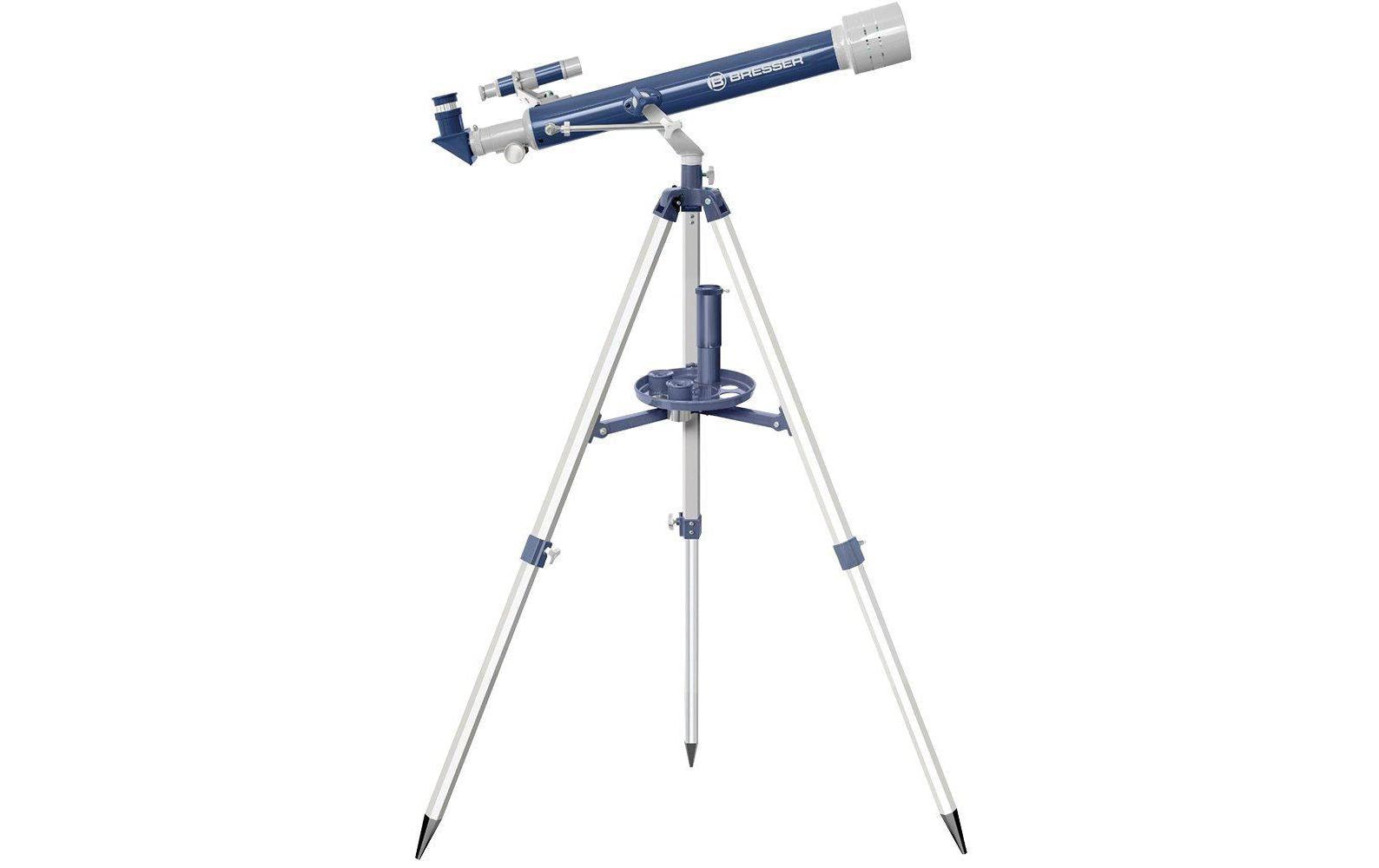 Bresser Optics Junior Linsenteleskop 60/700, 35×, 56×, 175×, azimutale Montierung, ab 6 Jahren