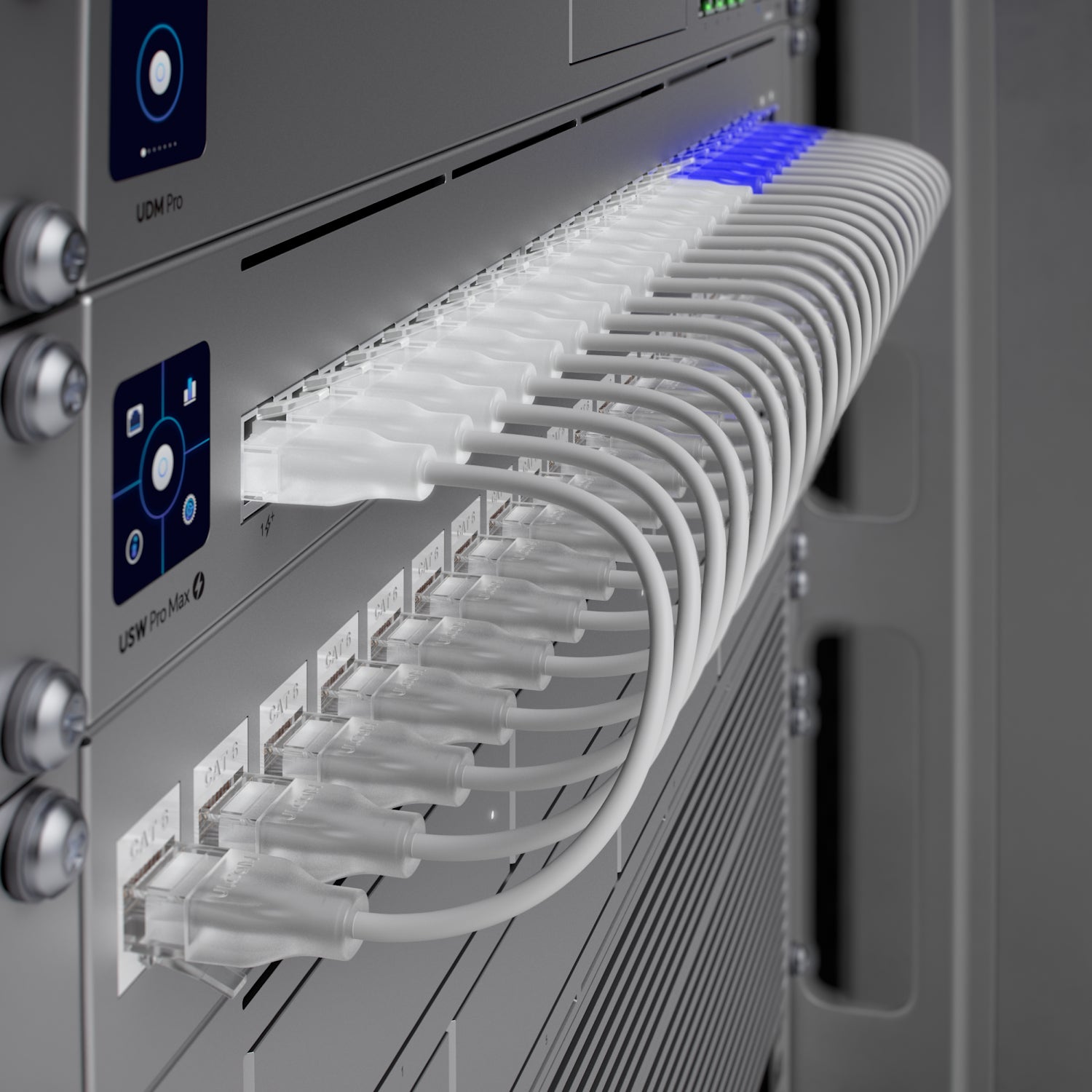 Ubiquiti USW-Pro-Max-24-PoE – Managed L3 Switch – 16× 1G + 8× 2,5G + 2× 10G, 2× SFP+, PoE-Budget 400 W, 19"