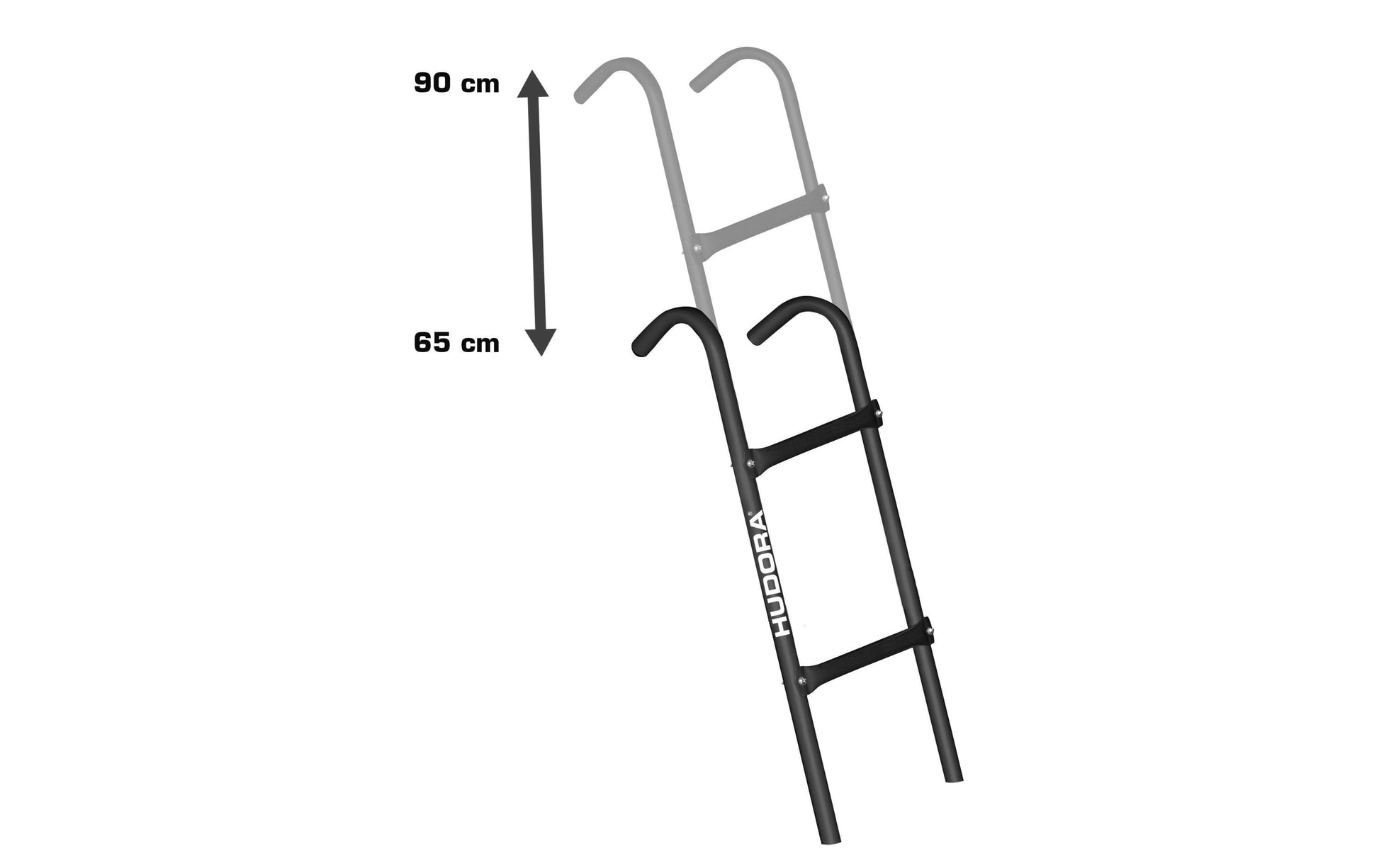 Hudora Trittleiter – Stahl, für Trampoline bis 90 cm Höhe