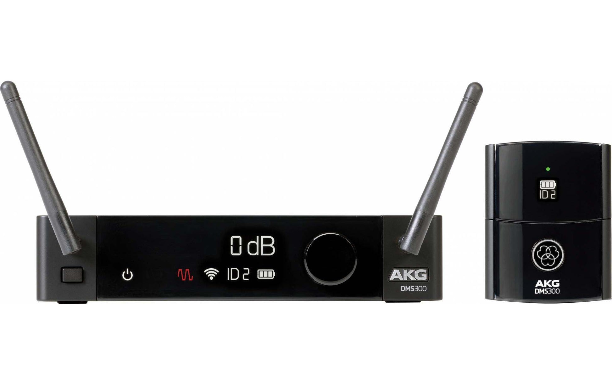 AKG DMS300 Instrumental Set Funksystem – 6,3 mm Klinke, XLR, Kabellos (2,4 GHz), 20–20'000 Hz