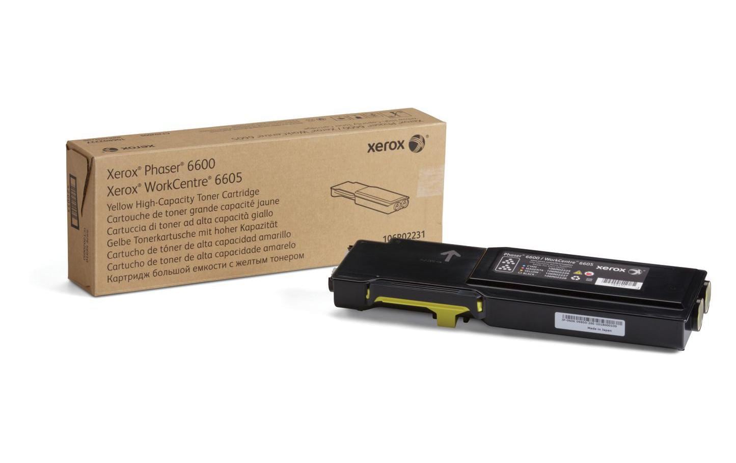 Xerox Toner – Gelb, 6000 Seiten