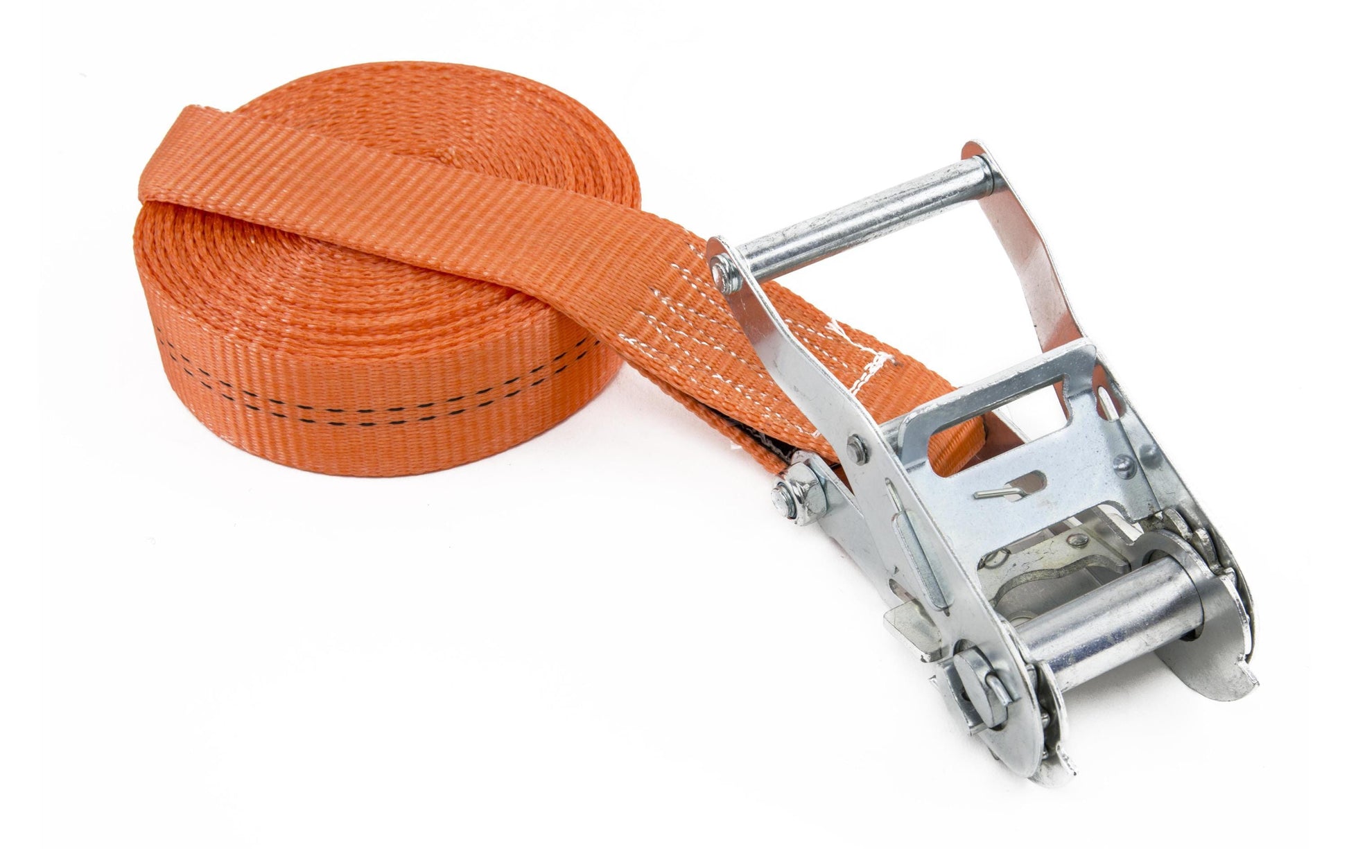 Zurrfix Umreifungsband 35 mm × 4 m, Orange, mit Ratsche