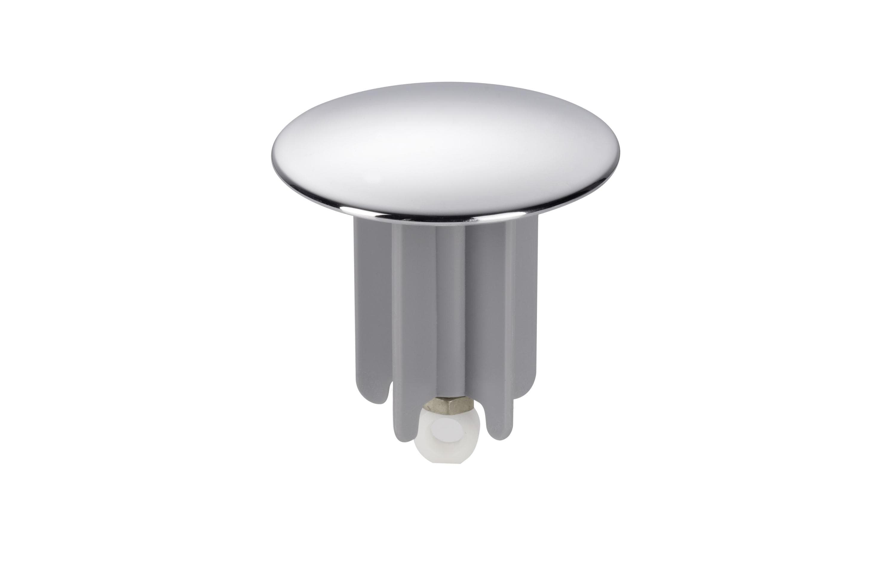 Mateu Stopfen – Ø3,6–6,4 cm, Metall/Kunststoff, verchromt