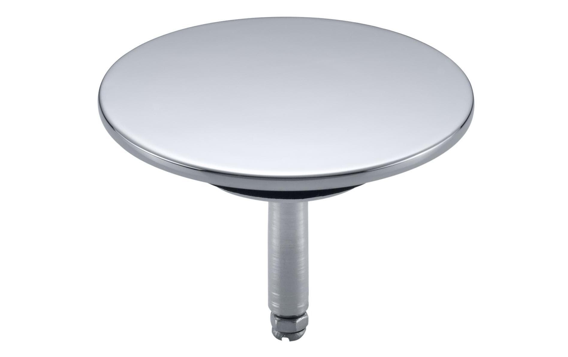 Diaqua Stopfen für Badewannen – Ø7,2 cm, Metall, Chrom, höhenverstellbar