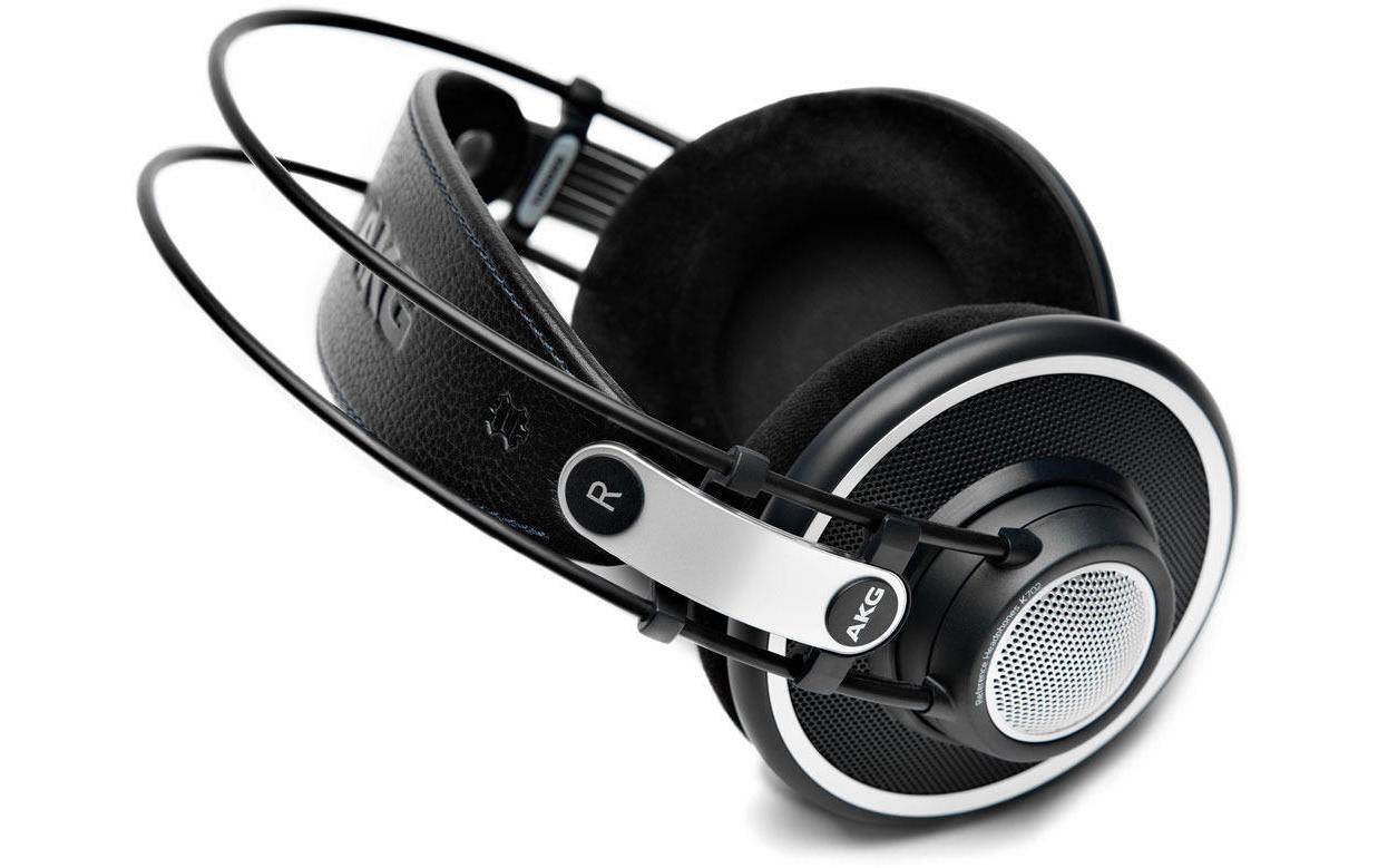 AKG K702 (62 Ω) – Over-Ear Studiokopfhörer – Offen, 6,3 mm Klinke, 3 m – Schwarz