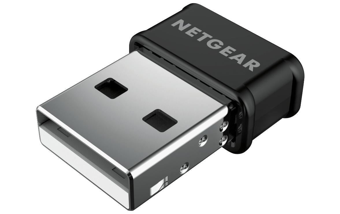 NETGEAR A6150 USB-WLAN-Adapter – Wi-Fi 5 (802.11ac), bis 867 Mbit/s, Dual-Band, USB 2.0 – für PC/Laptop