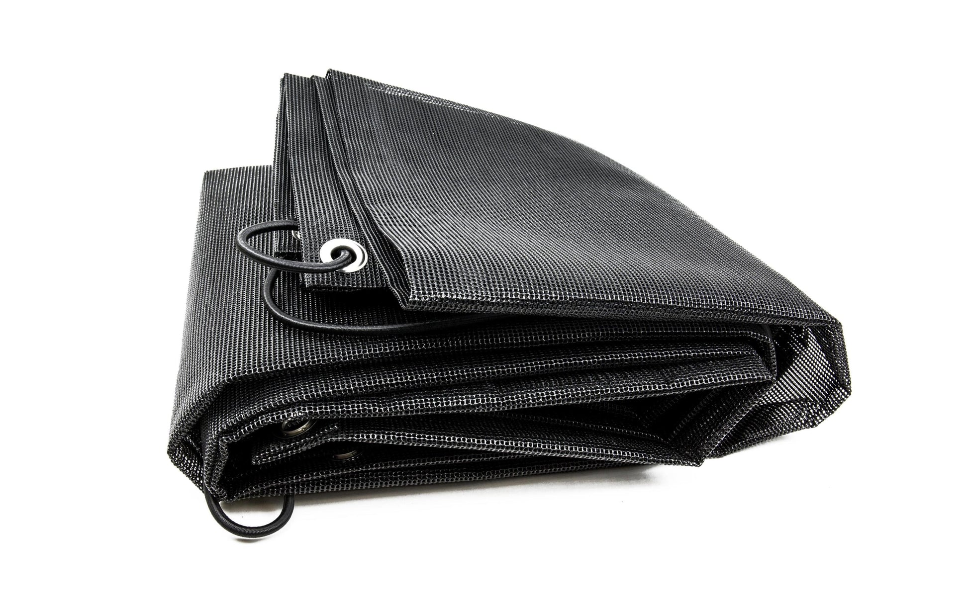 Zurrfix Luftdurchlässige Abdeckplane – 2,5 m × 2,5 m, 400 g/m², Schwarz