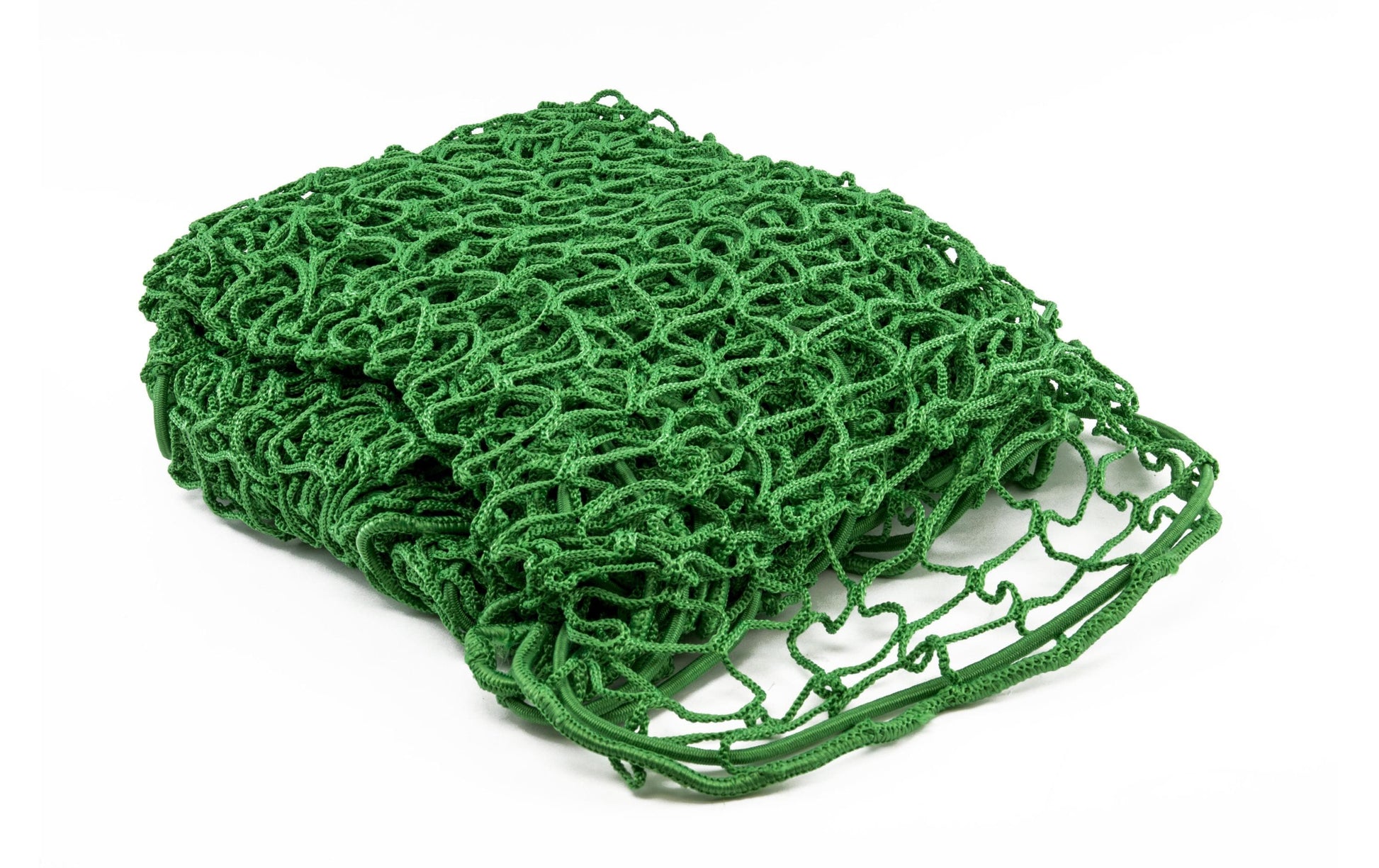 Zurrfix Abdecknetz – 2,50 × 2,50 m – Maschenweite 45 mm, Schnurstärke 3 mm, mit Seil – grün – für PKW