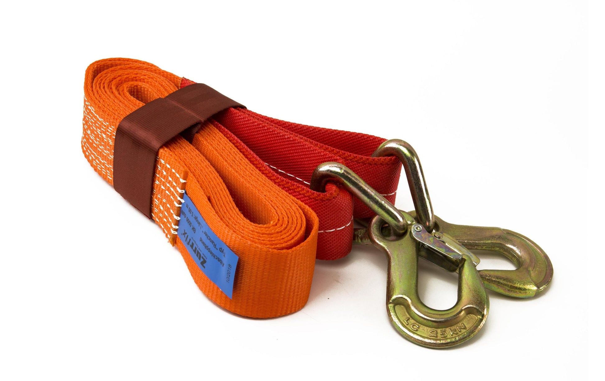 Zurrfix Abschleppband Rancher – 5 m, 5000 daN, orange