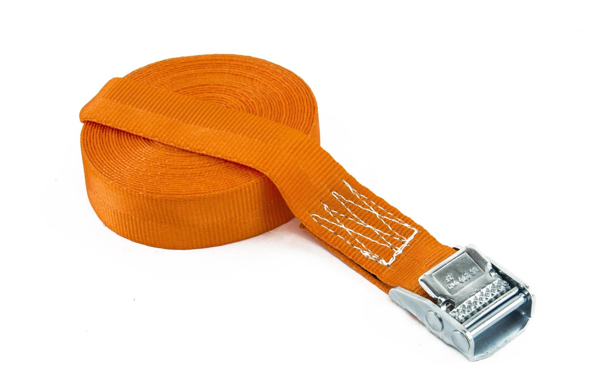 Zurrfix Schlaufenband 4'000 × 25 mm, mit Schnalle, Orange, für Personenwagen