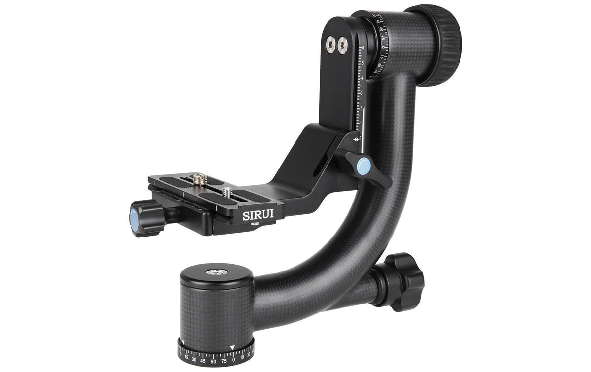 Sirui PH-20 Gimbal-Stativkopf – Traglast 20 kg, 120 mm Schnellwechselplatte – für Stative mit 3/8" – Schwarz