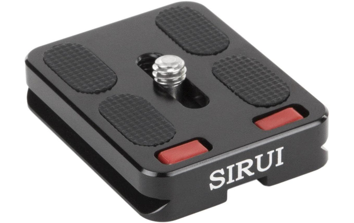 Sirui TY-50 Schnellwechselplatte – für Arca-Swiss, 1/4" Gewinde, Aluminium, 39 × 50 × 10 mm
