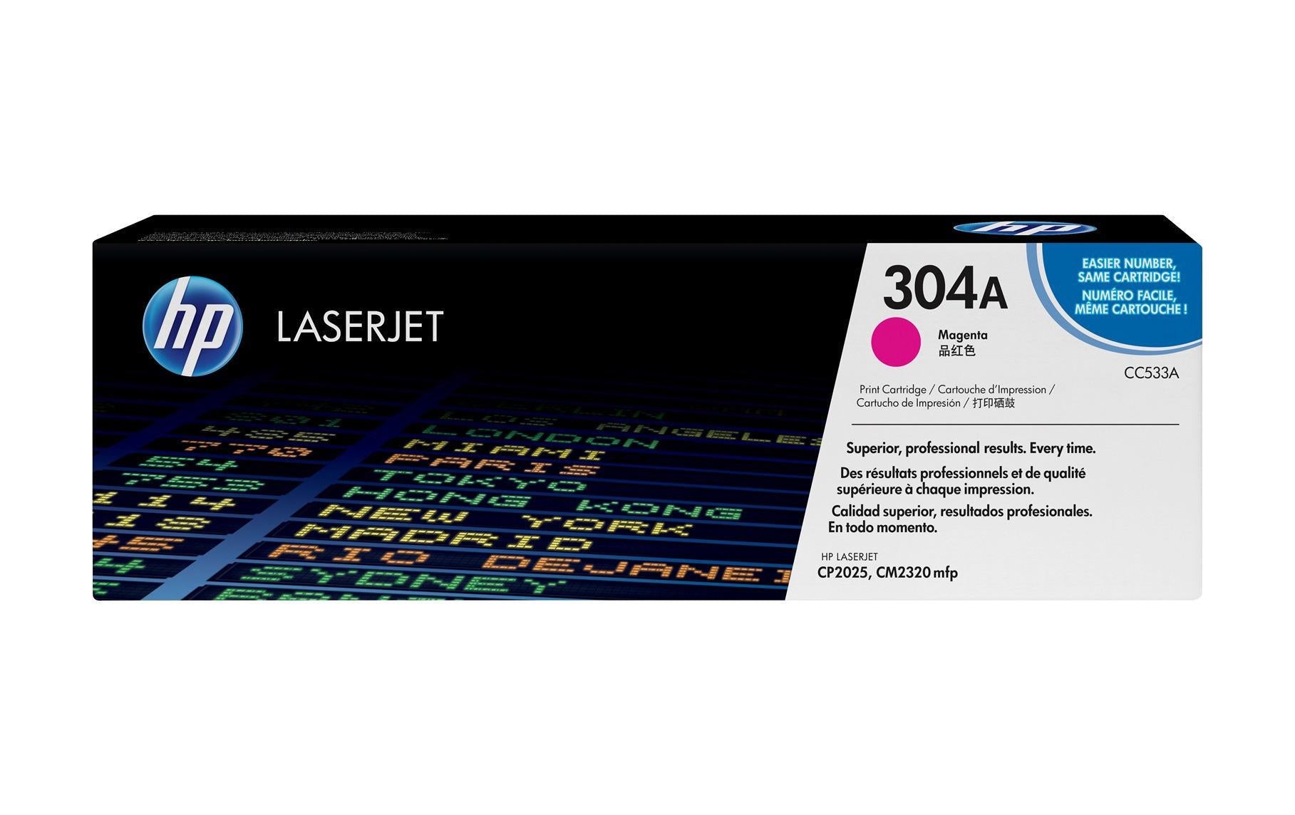 HP Toner 304A – magenta, 2800 Seiten