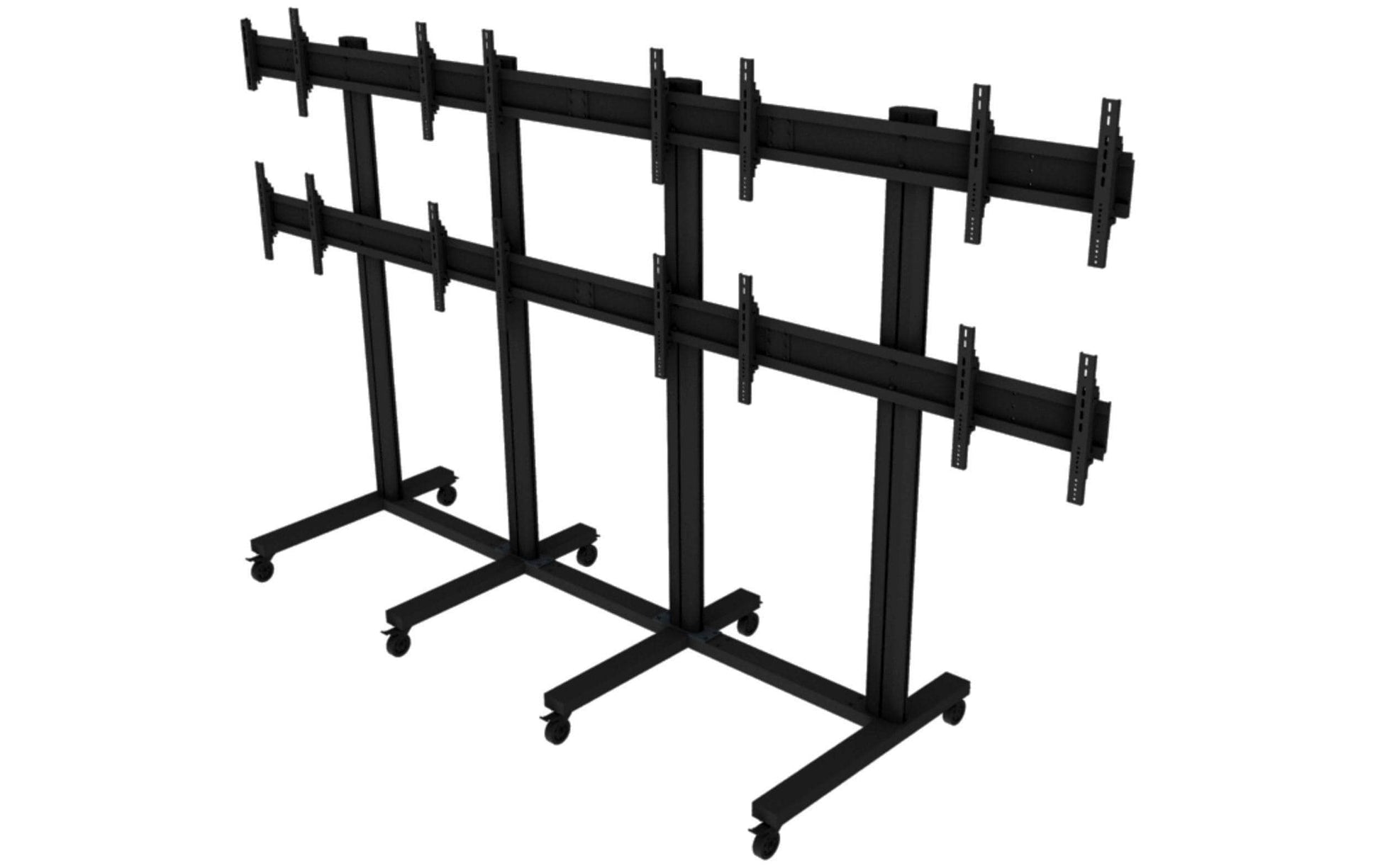 Multibrackets M Public – Videowand-Stand, höhenverstellbar, VESA 800×400, bis 320 kg, für 45″, schwarz
