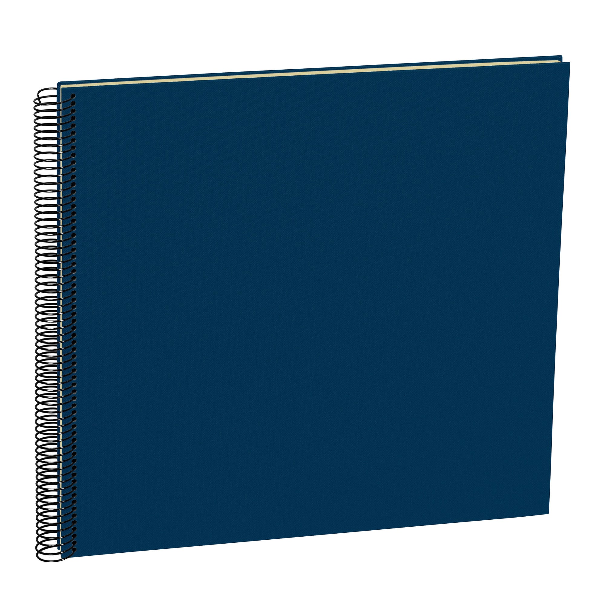 Semikolon Fotoalbum Wiro Economy – blau, Spiralbindung, Textil, 345 × 332 mm