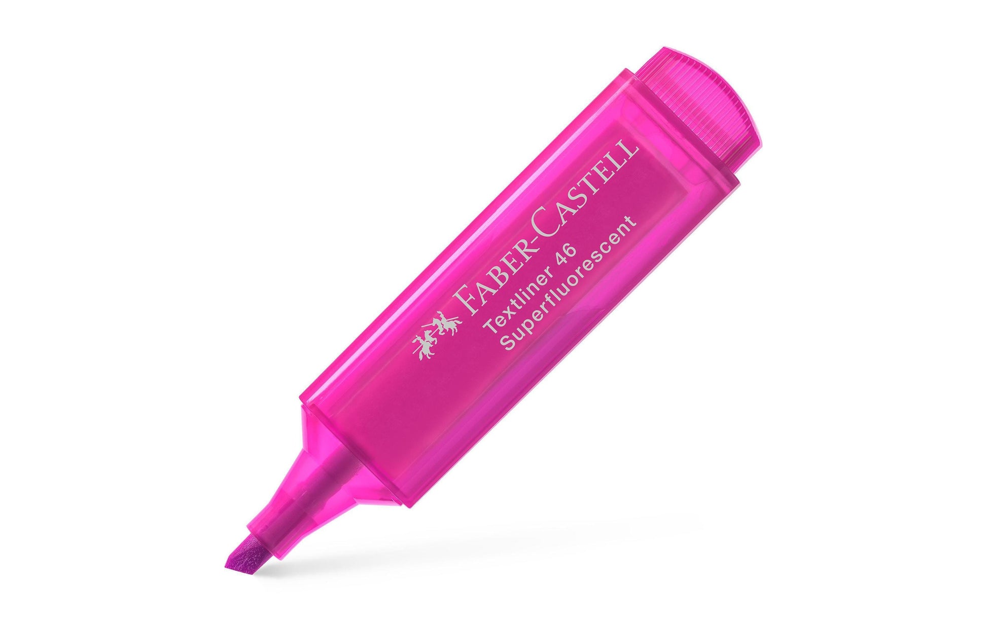 Faber-Castell Textmarker Pink – Keilspitze, 1–5 mm, nachfüllbar