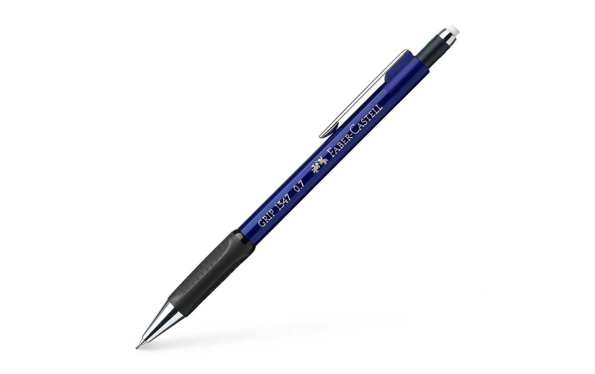 Faber-Castell Grip Druckbleistift – 0,7 mm, Blau