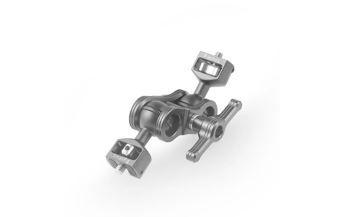 SmallRig 2070 Arm mit Doppel-Kugelköpfen – 1,5 kg, 1/4" Gewinde – für Universal – Schwarz