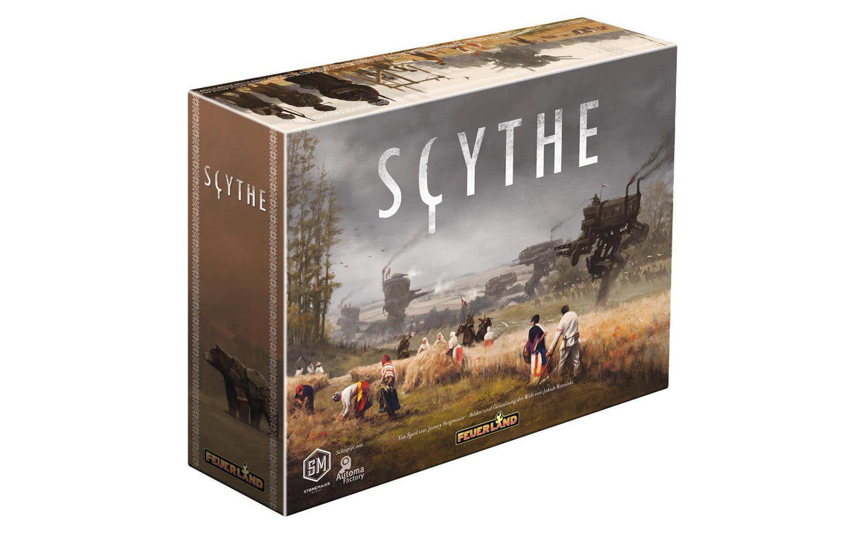 Feuerland Scythe – Strategiespiel, 1–5 Spieler, ab 14 J., 120 min, DE