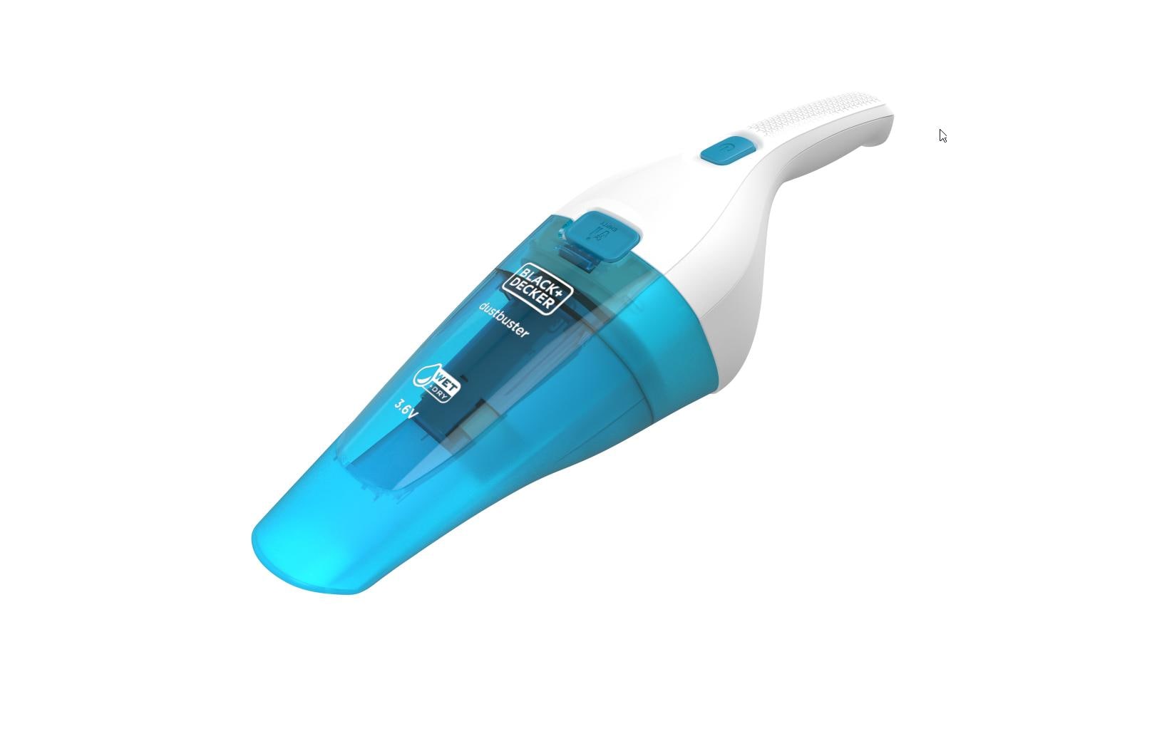 Black & Decker BLACK+DECKER Handstaubsauger WDC115WA – 1500 mAh, 0,4 l, Akkubetrieb, 1 Stufe