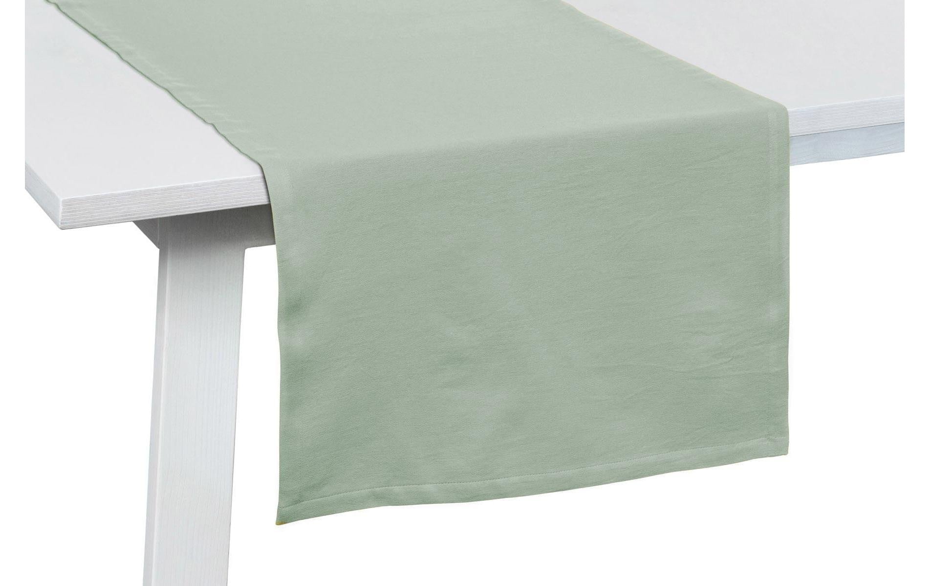 Pichler Textil Pichler Tischläufer – 50×150 cm, Baumwolle, Grün