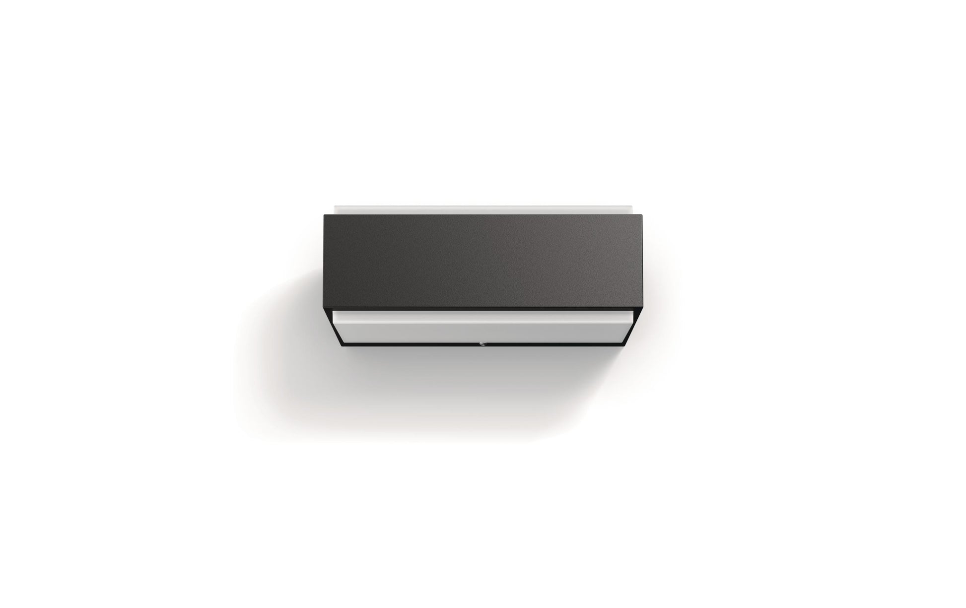Philips by Signify Philips Aussenwandleuchte – 1 000 lm, 9 W – Warmweiss, 2700 K – IP44 – Netzbetrieb – Grau – Aluminium