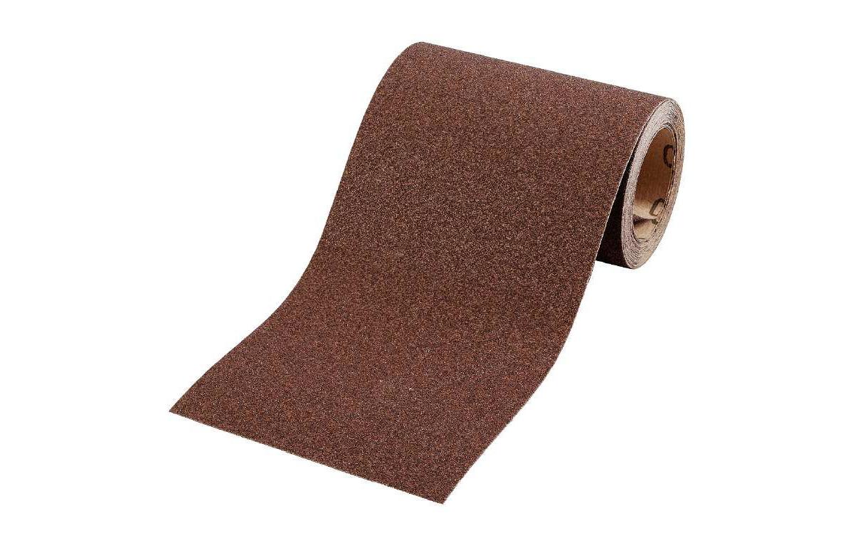 kwb Schleifrolle 115 × 5'000 mm P180 Aluminiumoxid – für Metall, Kunststoff, Holz